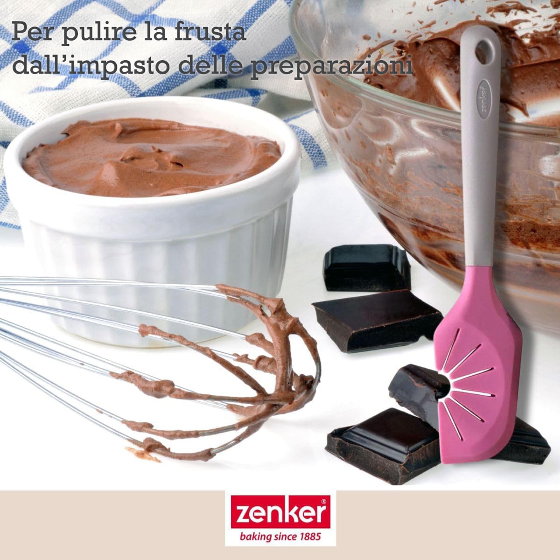 zenker-spatola-da-cucina-2-in-1-in-silicone-per-mescolare-impastare-e-pulire-la- image 7