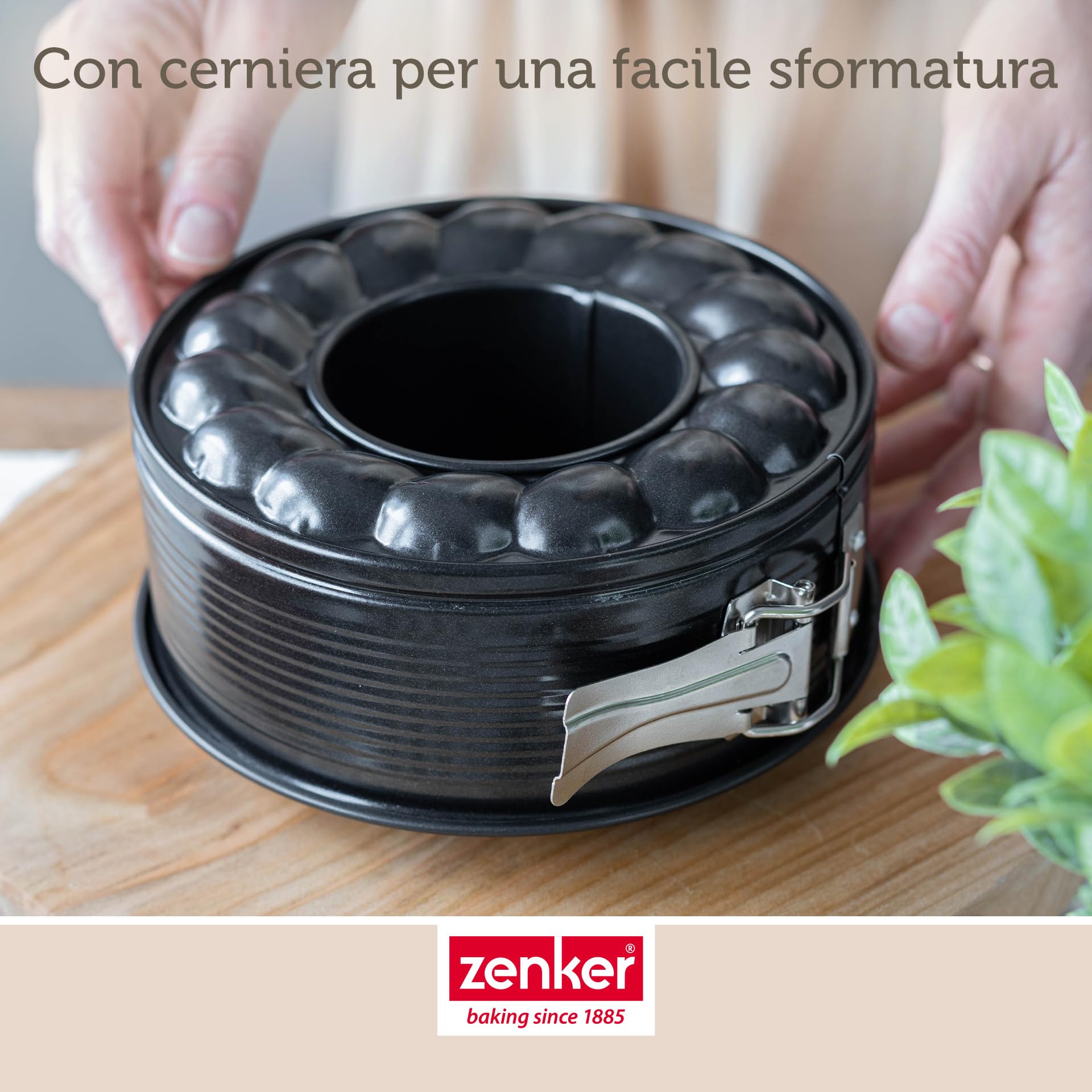 zenker-tortiera-apribile-a-cerniera-18x6-5-cm-con-2-fondi-acciaio-al-carbonio-an image 4