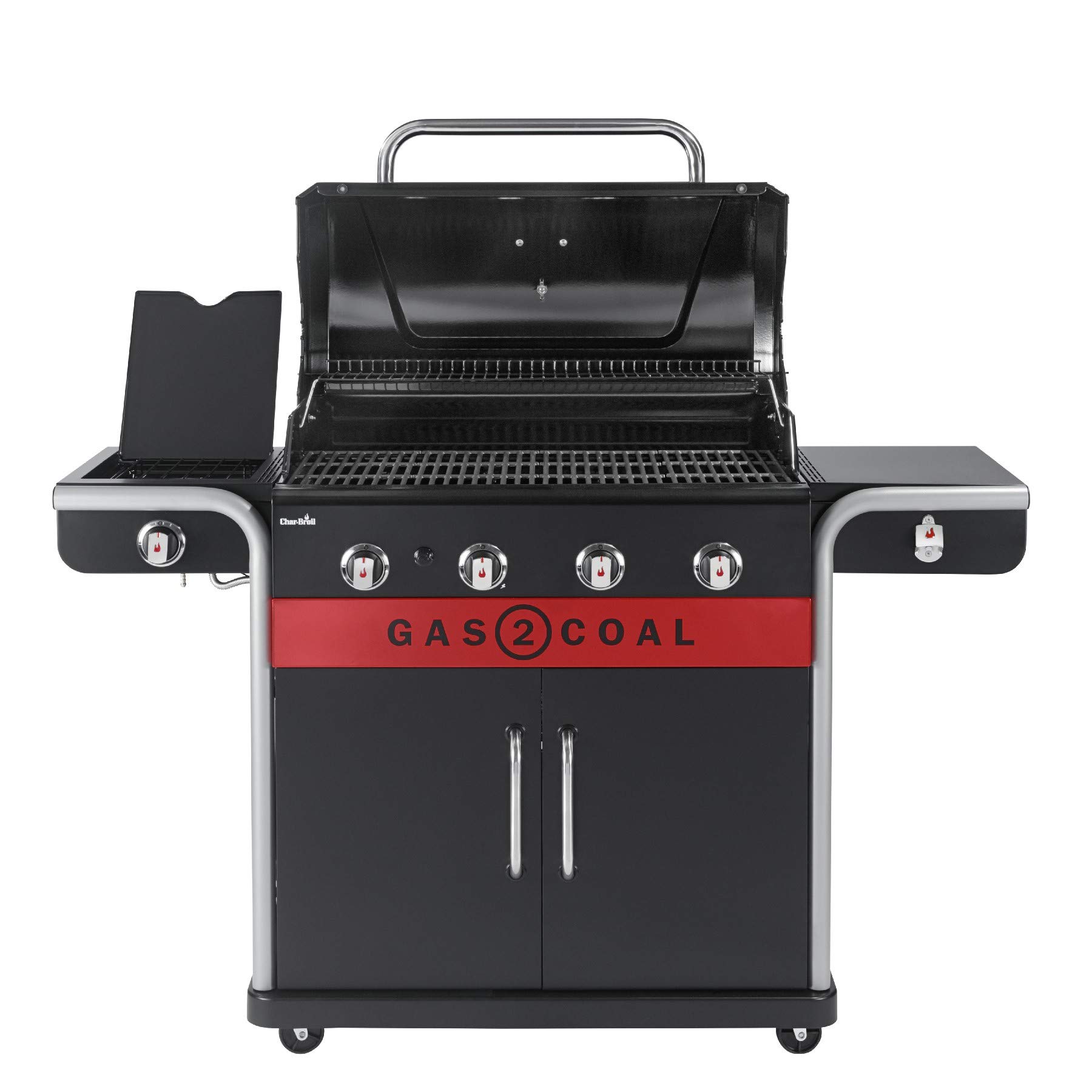 char-broil-gas2coal-440-barbecue-ibrido-a-gas-e-carbone-con-vassoio-carbone-brev image 4