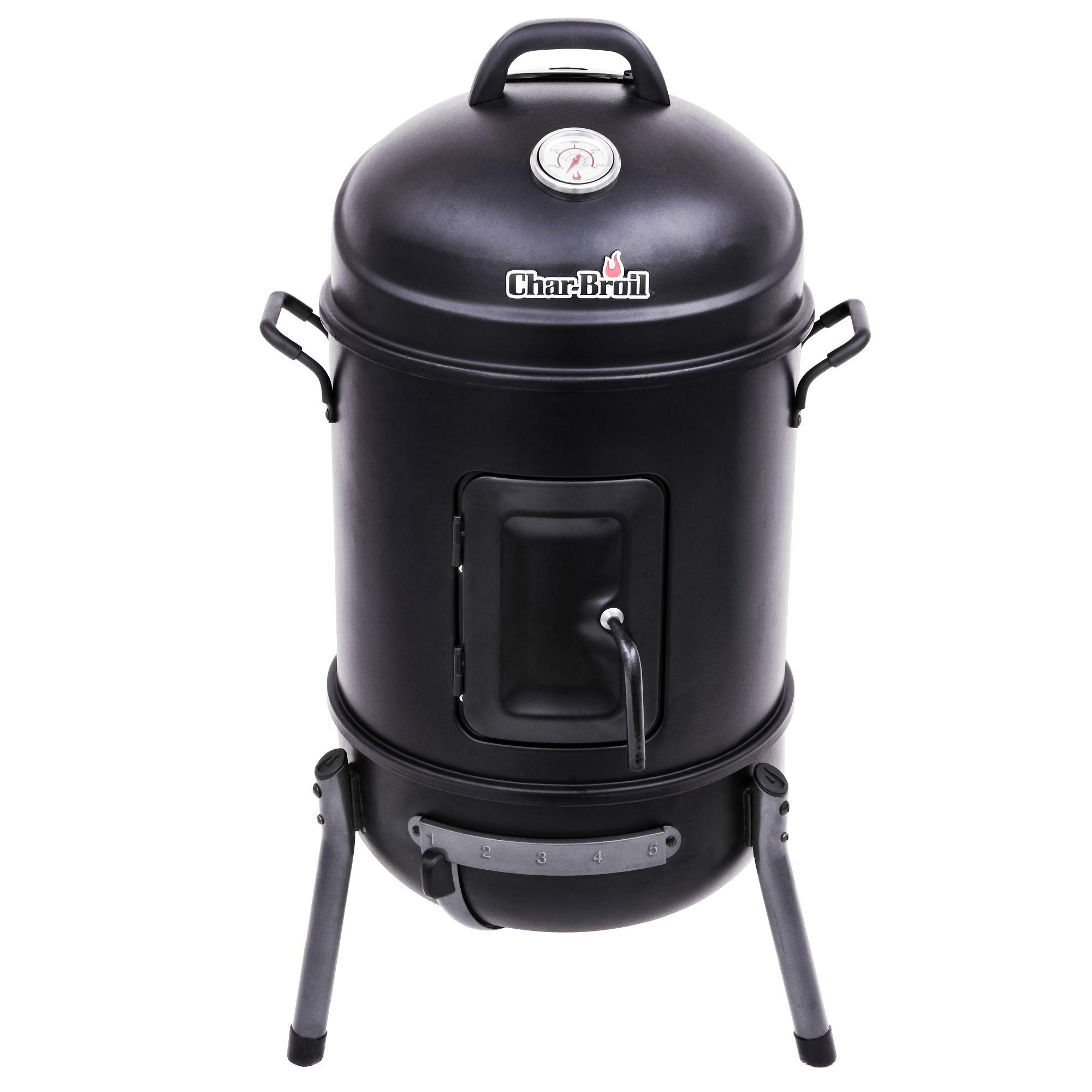 char-broil-140871-bullet-smoker-affumicatore-verticale-a-carbonella-con-griglia- image 1
