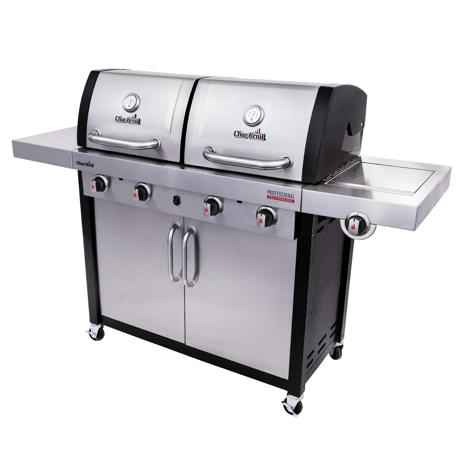 char-broil-professional-4600-s-barbecue-a-gas-tru-infrared-3-fuochi-in-acciaio-i image 3