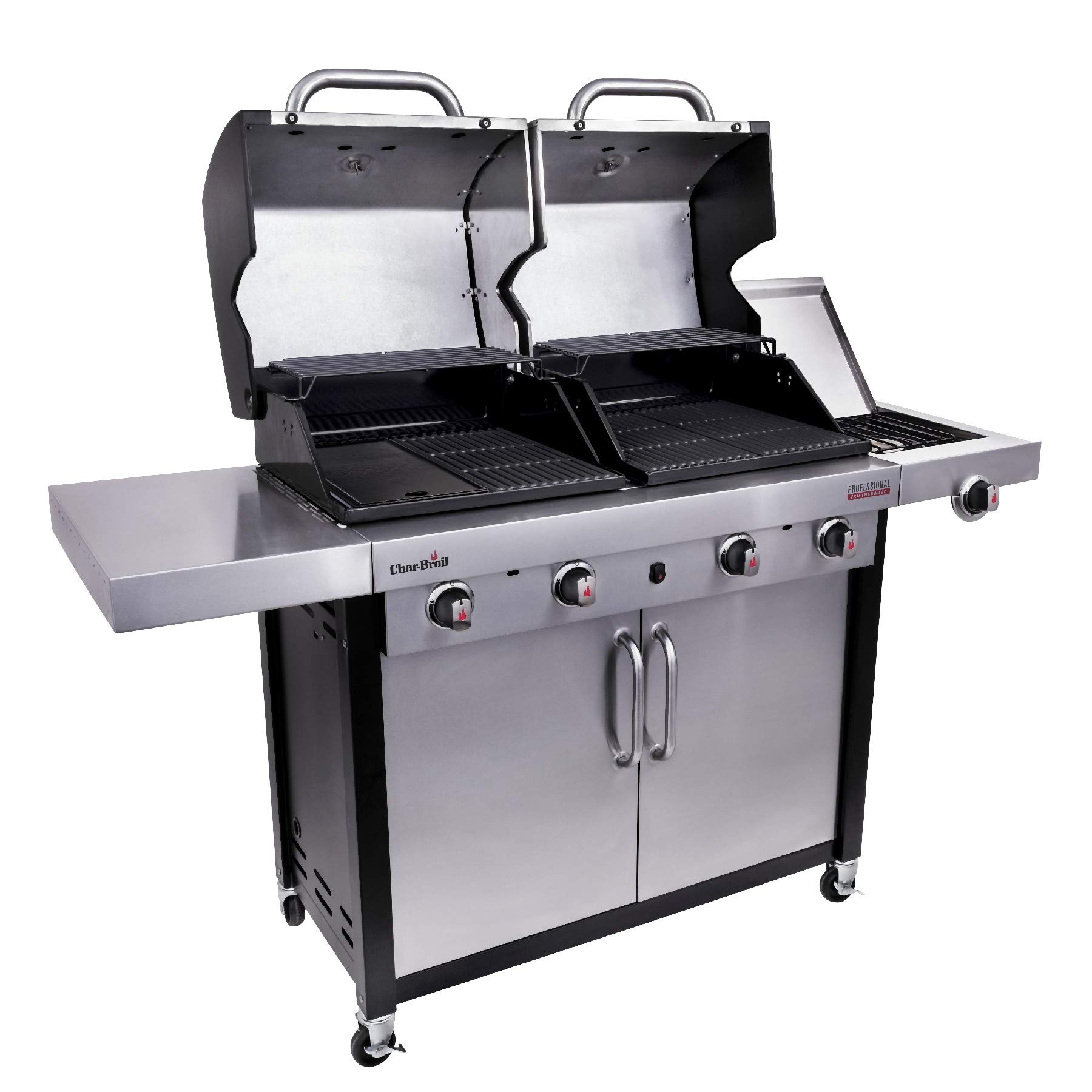 char-broil-professional-4600-s-barbecue-a-gas-tru-infrared-3-fuochi-in-acciaio-i image 5