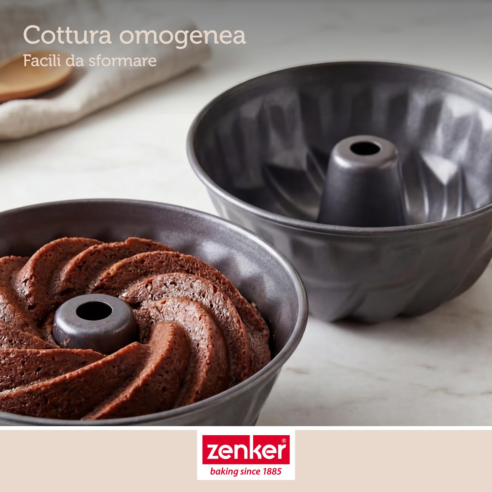 zenker-62208-set-2-mini-stampi-per-ciambelle-e-budini-in-acciaio-al-carbonio-ant image 7