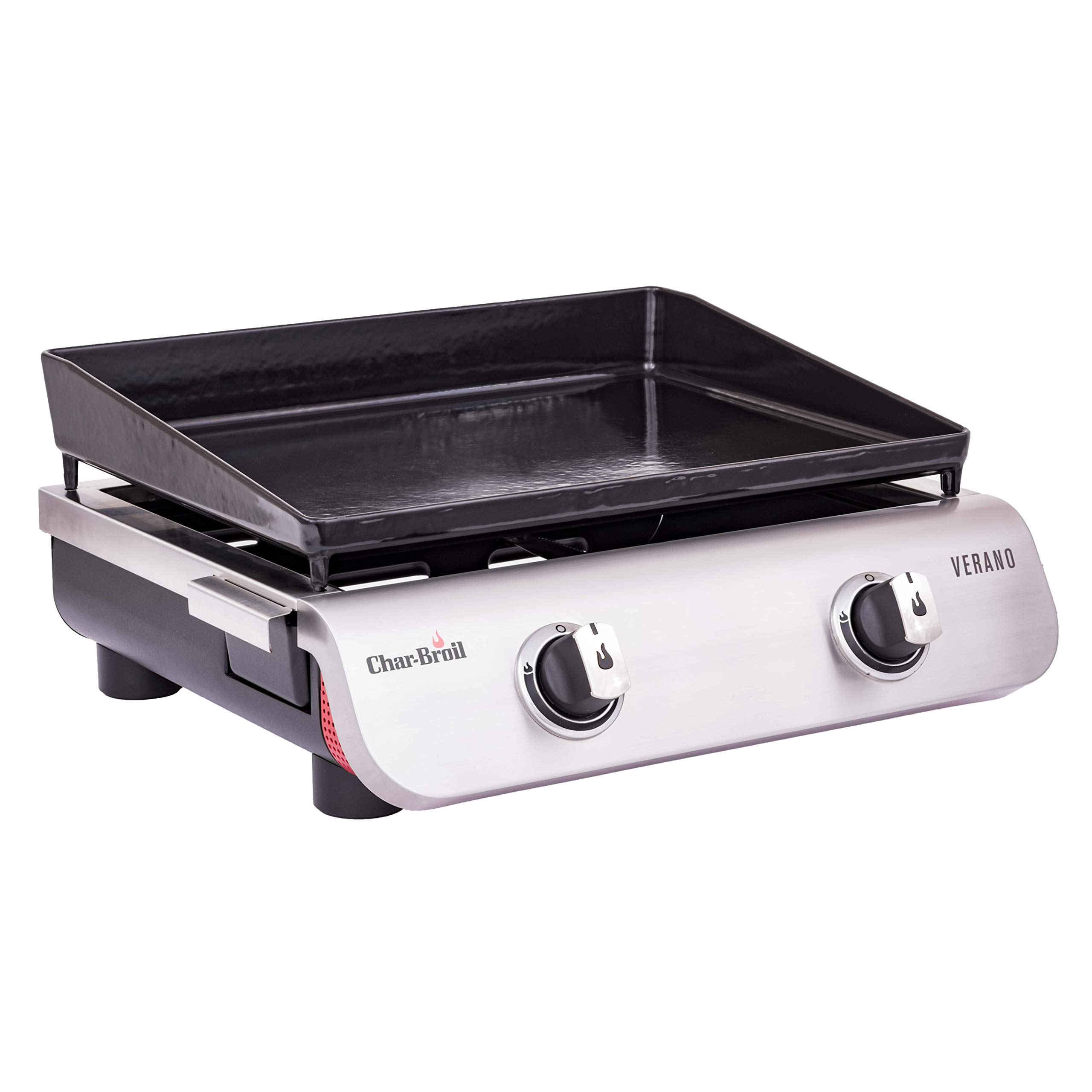 char-broil-verano-200-plancha-a-gas-2-fuochi-in-acciaio-inossidabile-piastra-da- image 1