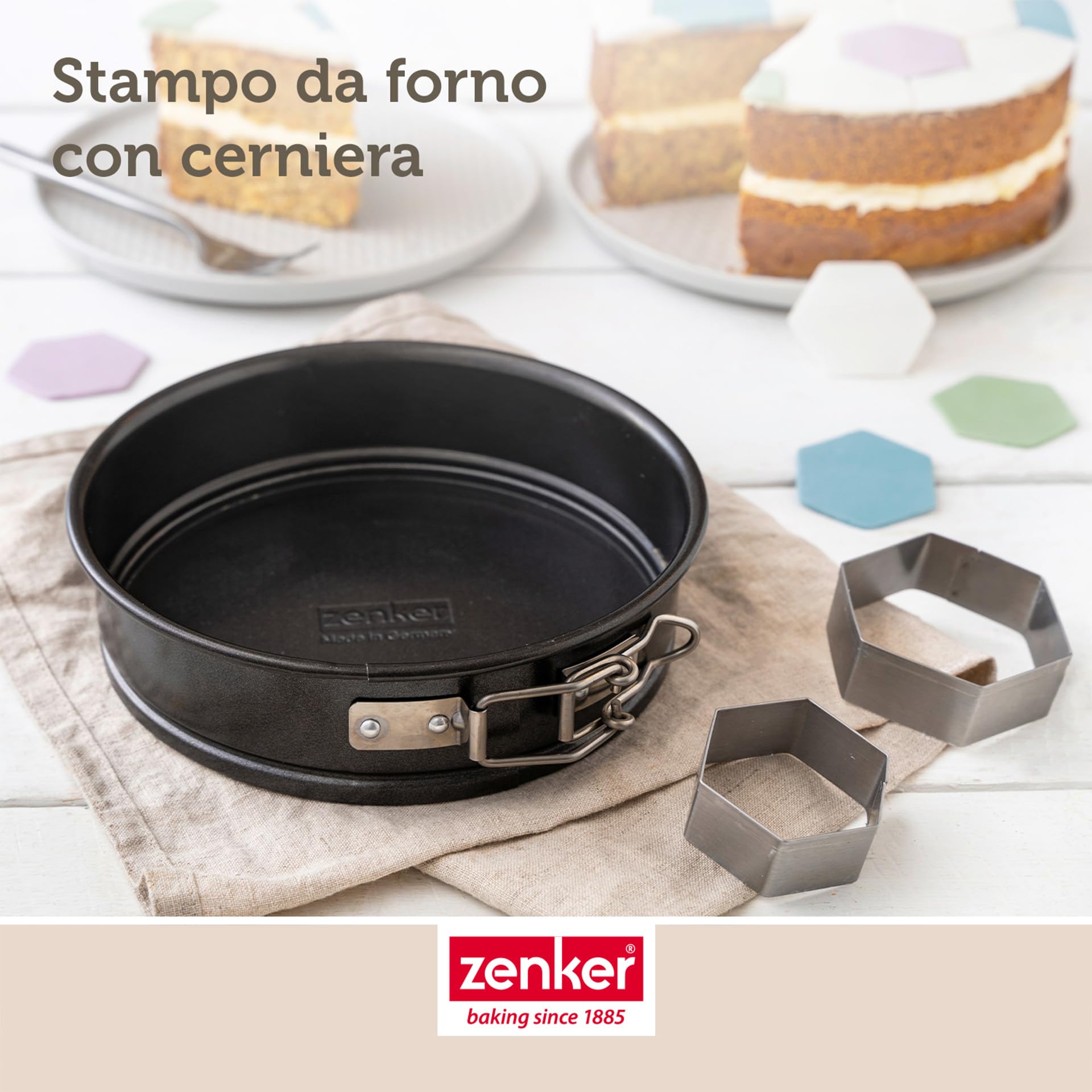 zenker-tortiera-apribile-mini-16-cm-linea-special-mini-carbon-steel-antiaderente image 5
