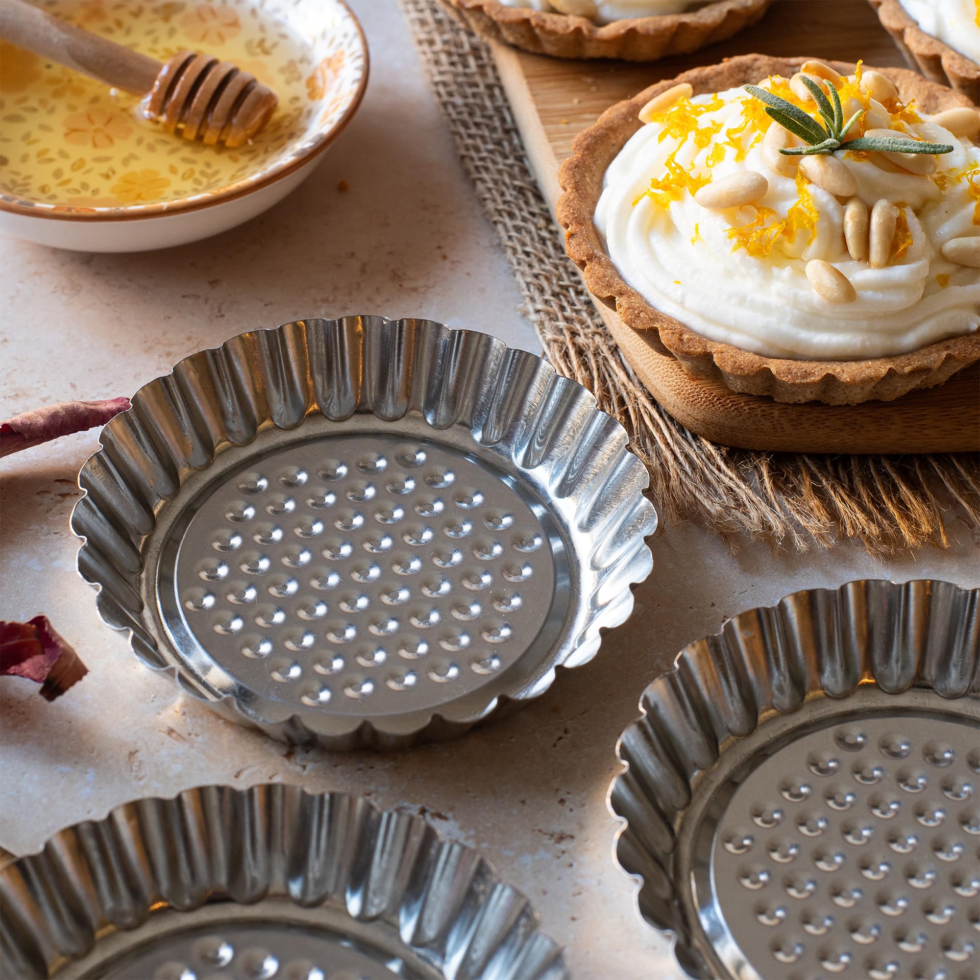 zenker-set-6-stampi-mini-crostatine-9-5-cm-in-acciaio-stagnato-argento image 5
