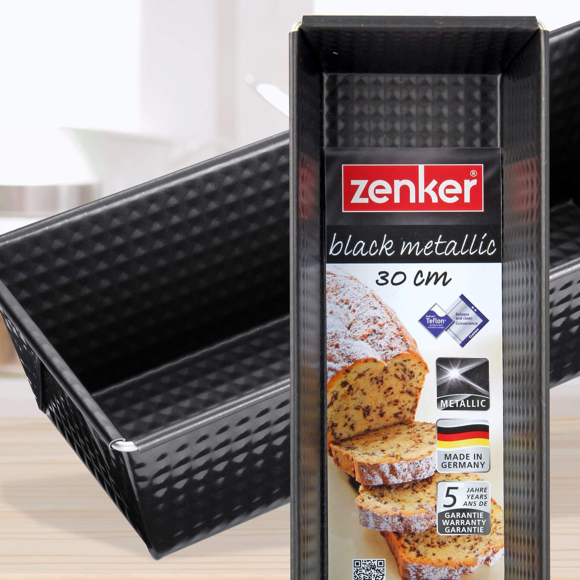zenker-stampo-per-plum-cake-30-5-cm-acciaio-carbon-steel-antiaderente-teflon-cla image 4