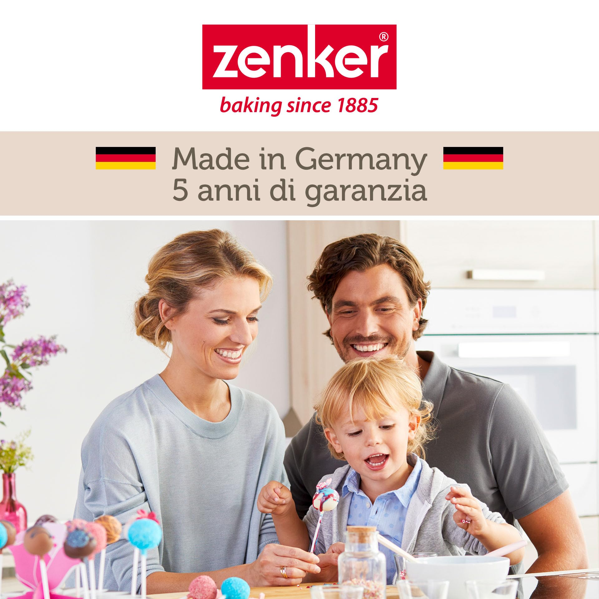 zenker-stampo-a-forma-di-agnello-teglia-antiaderente-in-acciaio-nero-28-x-16-x-8 image 8