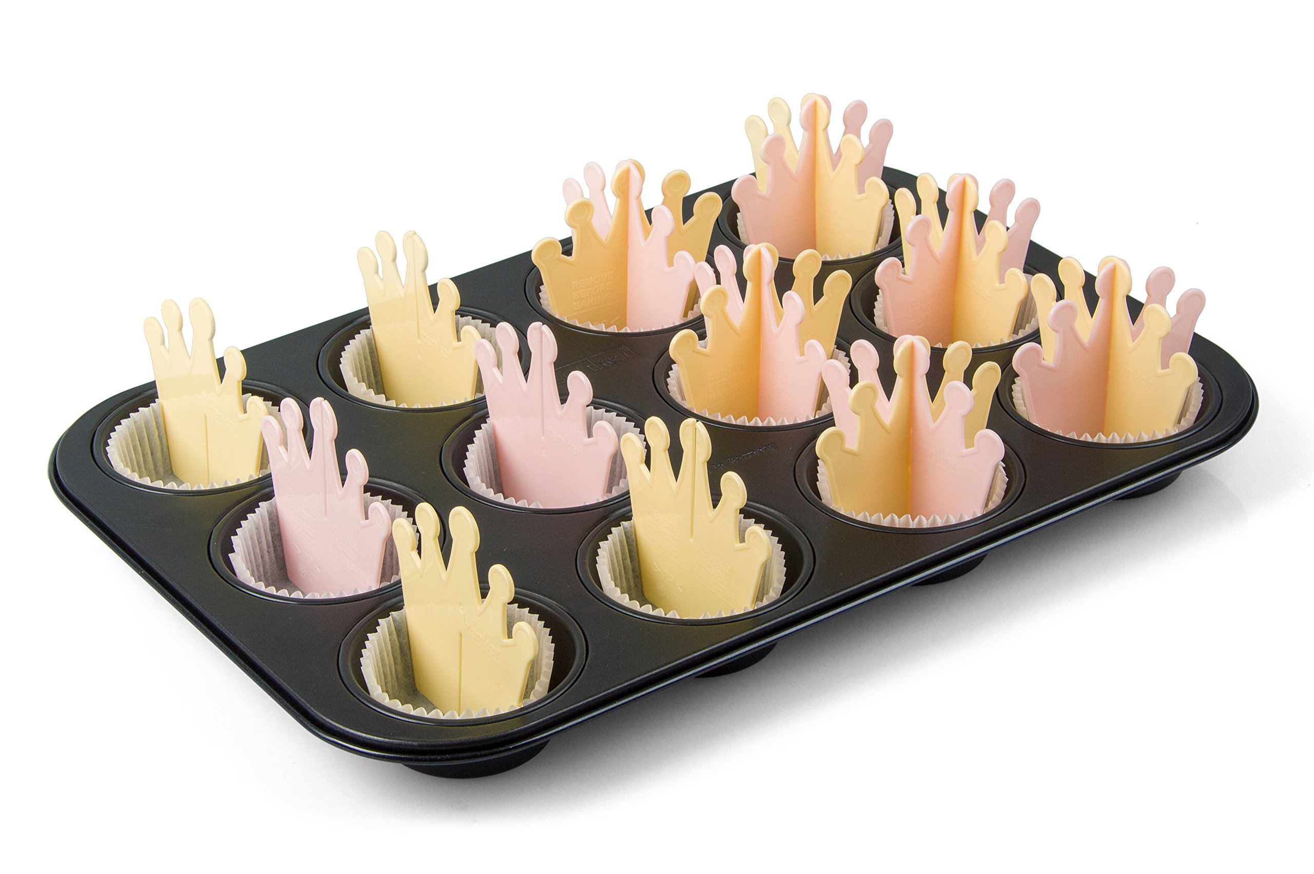 zenker-43065-0-set-12-divisori-per-cupcake-in-plastica-rosa-giallo image 4