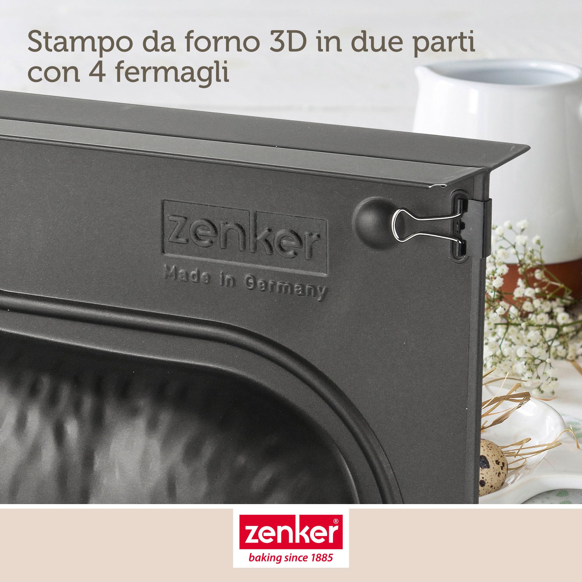 zenker-stampo-a-forma-di-agnello-teglia-antiaderente-in-acciaio-nero-28-x-16-x-8 image 6