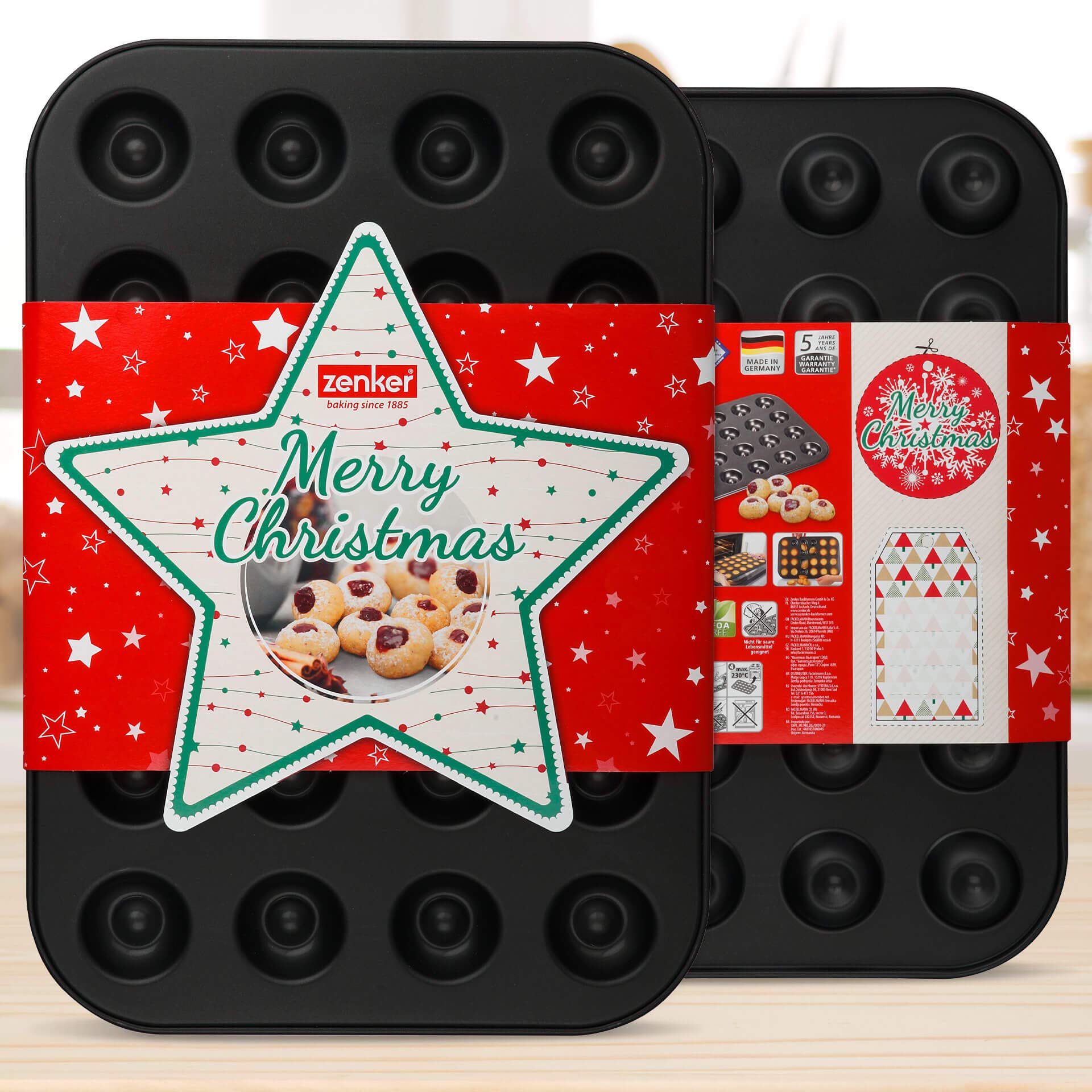 zenker-sparkling-christmas-stampo-per-pasticcini-biscotti-a-24-impronte-4-5-cm-c image 6