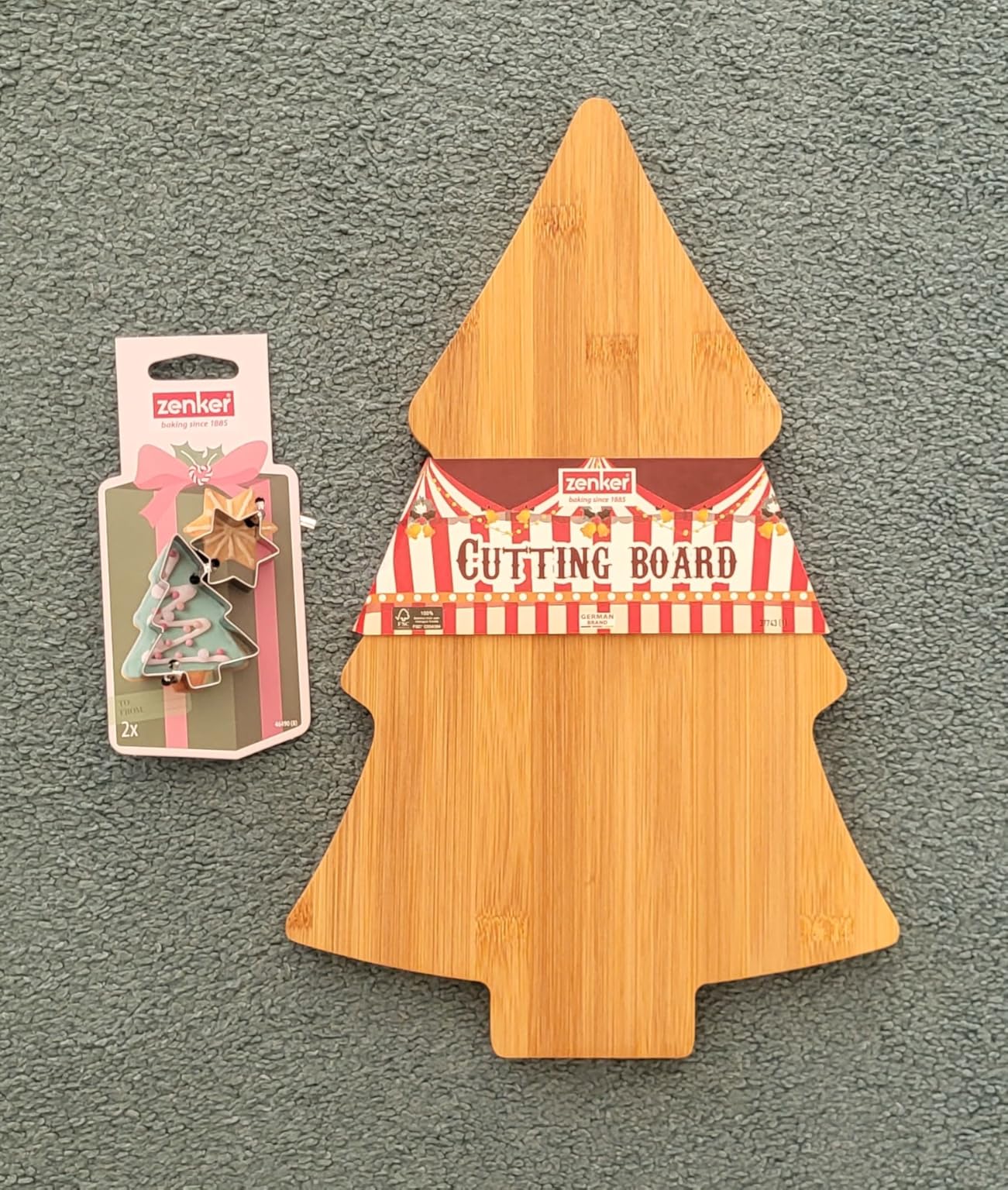 Buon set per i biscotti di Natale