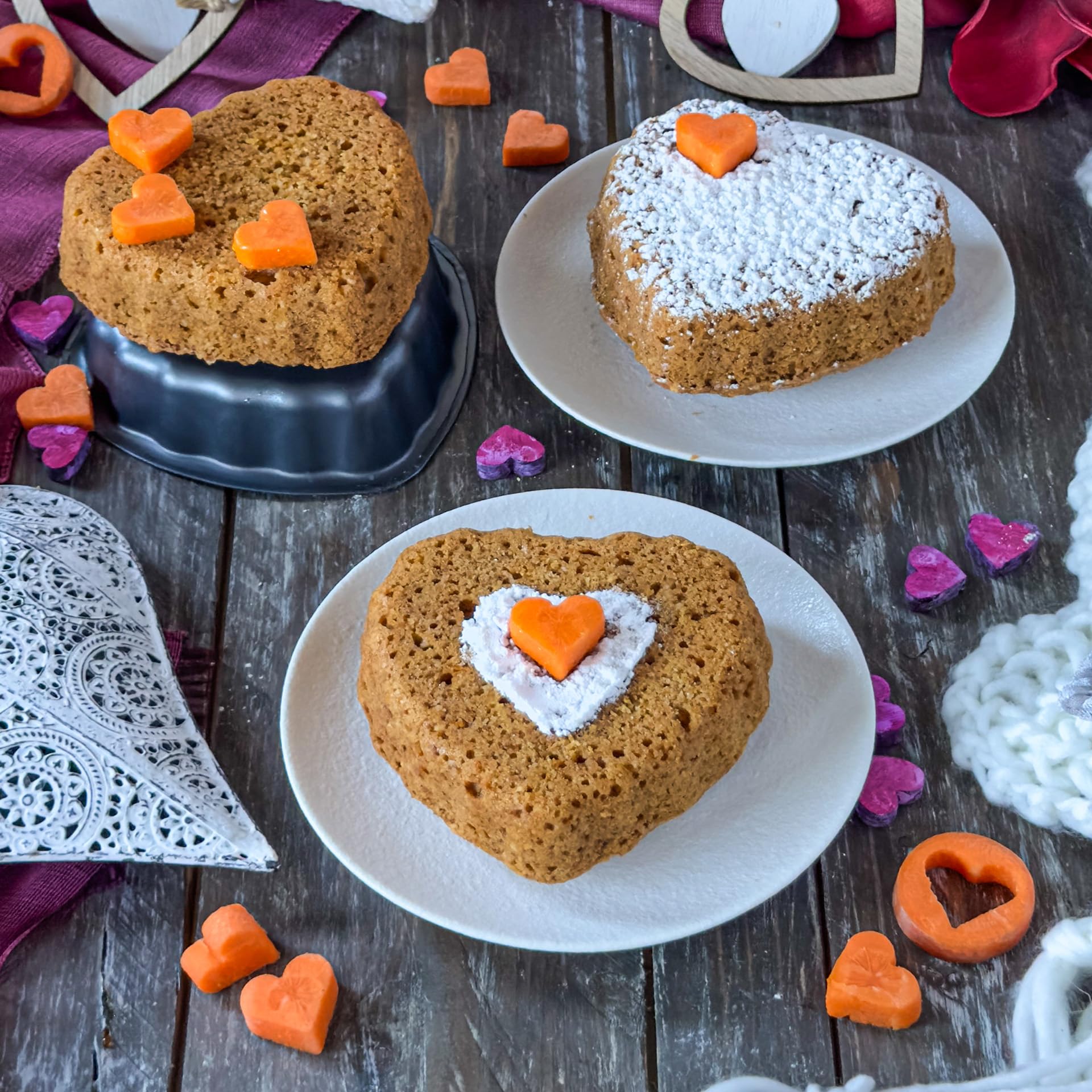 zenker-special-mini-set-2-stampi-a-forma-di-cuore-per-mini-torte-acciaio-al-carb image 7