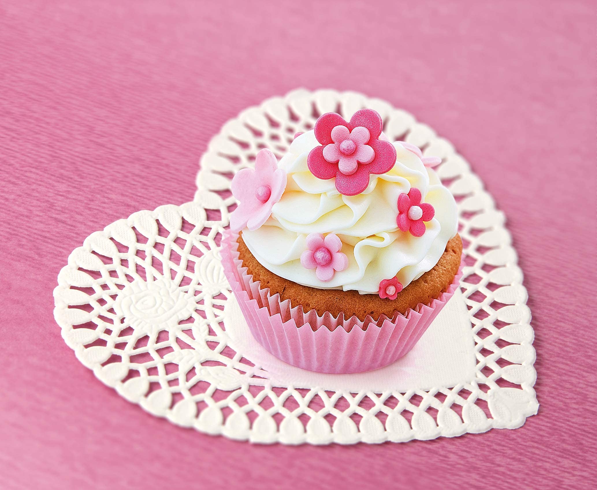 zenker-sottotorta-a-forma-di-cuore-in-carta-antigrasso-bianco image 2