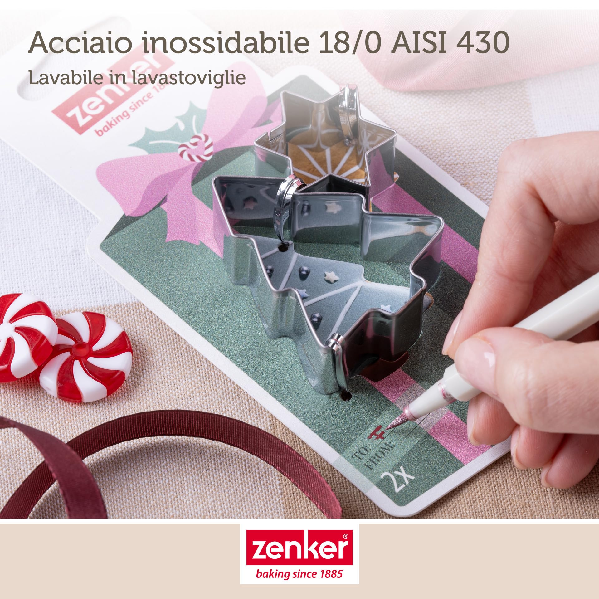 zenker-set-tagliere-albero-di-natale-in-bamb-fsc-38-cm-2-tagliabiscotti-in-accia image 7