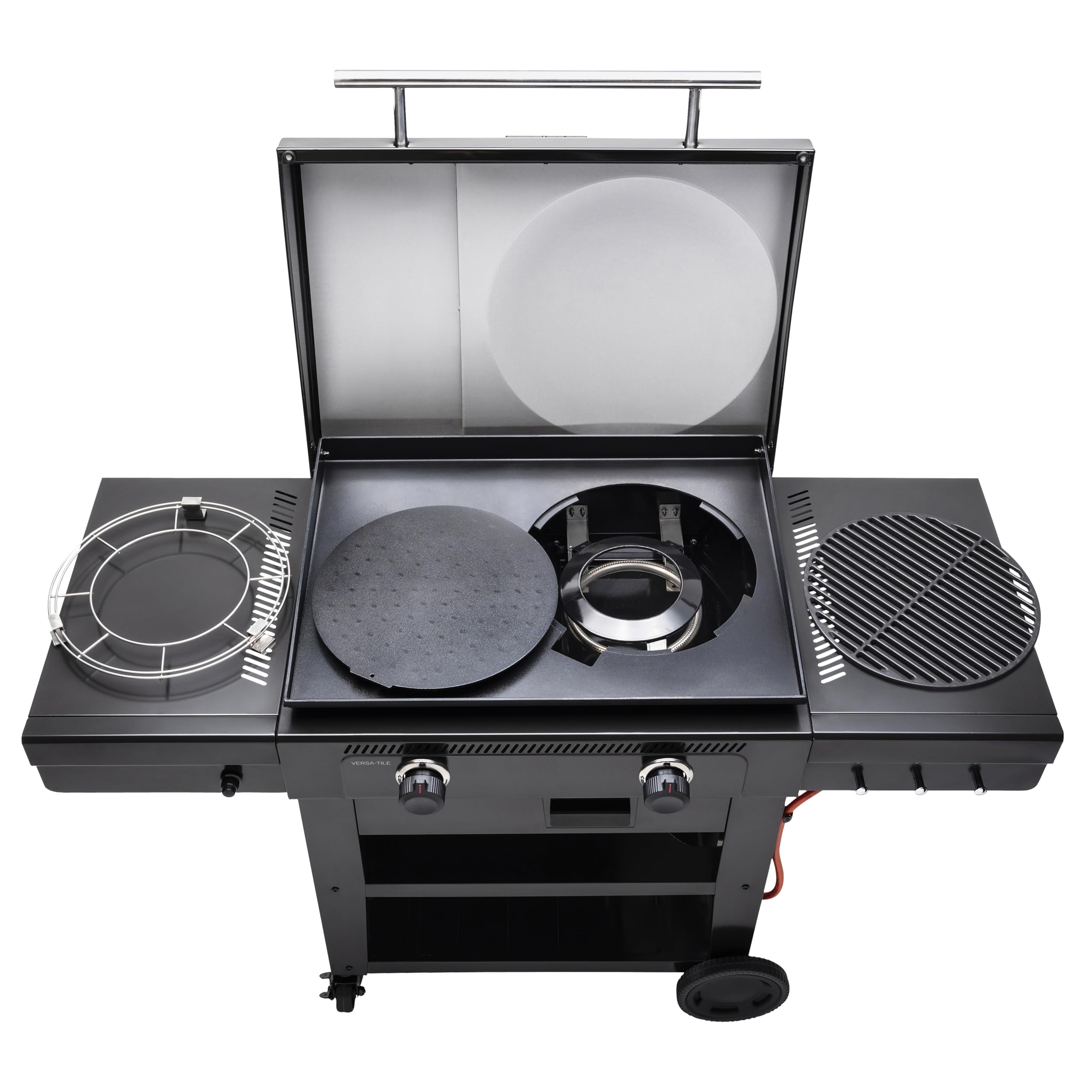 char-broil-versa-tile-griglia-a-gas-3-in-1-griddle-grill-e-forno-per-pizza-con-s image 4