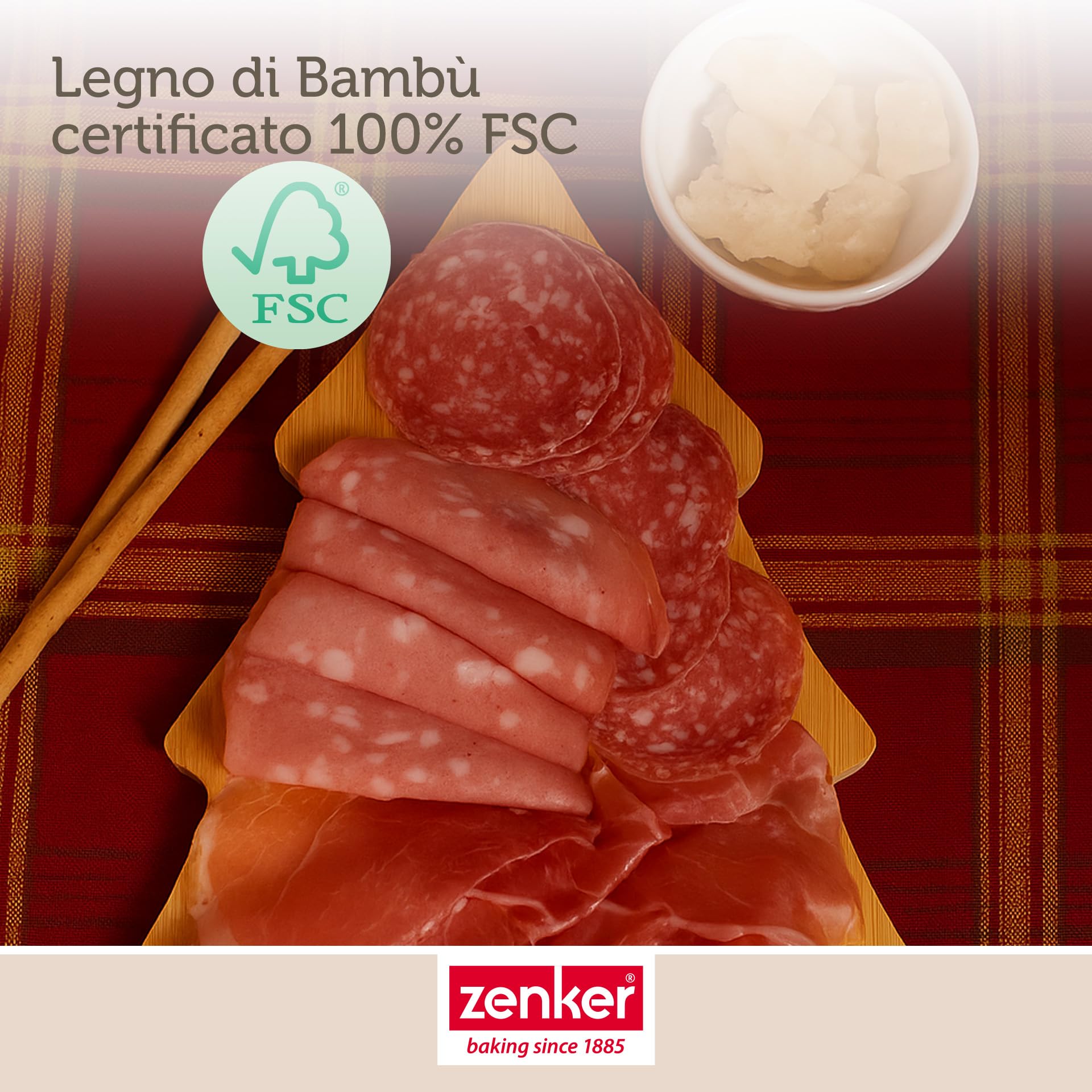 zenker-set-tagliere-albero-di-natale-in-bamb-fsc-38-cm-2-tagliabiscotti-in-accia image 6