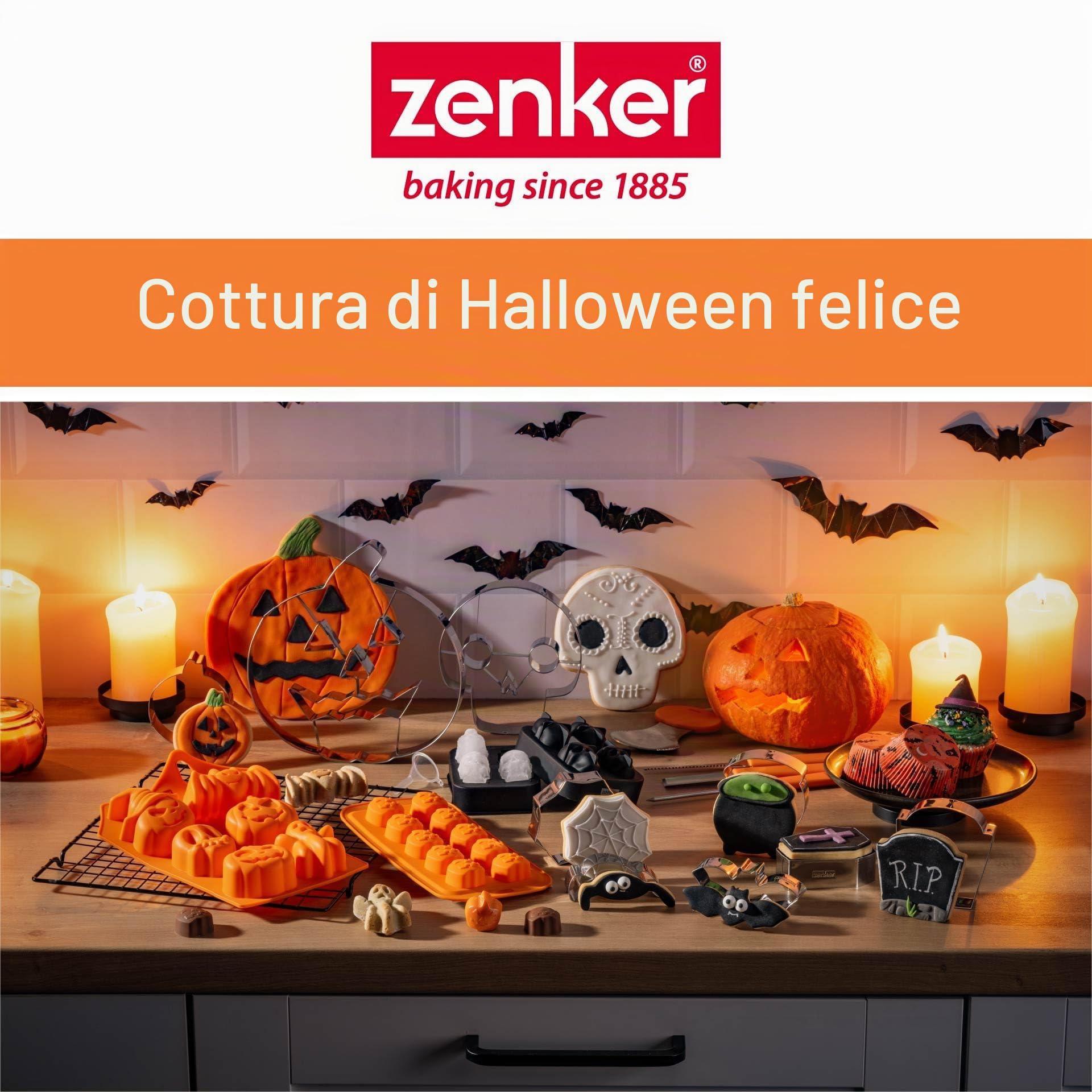 zenker-stampo-in-silicone-per-dolci-halloween-10-impronte-mini-zucca-resistente- image 8