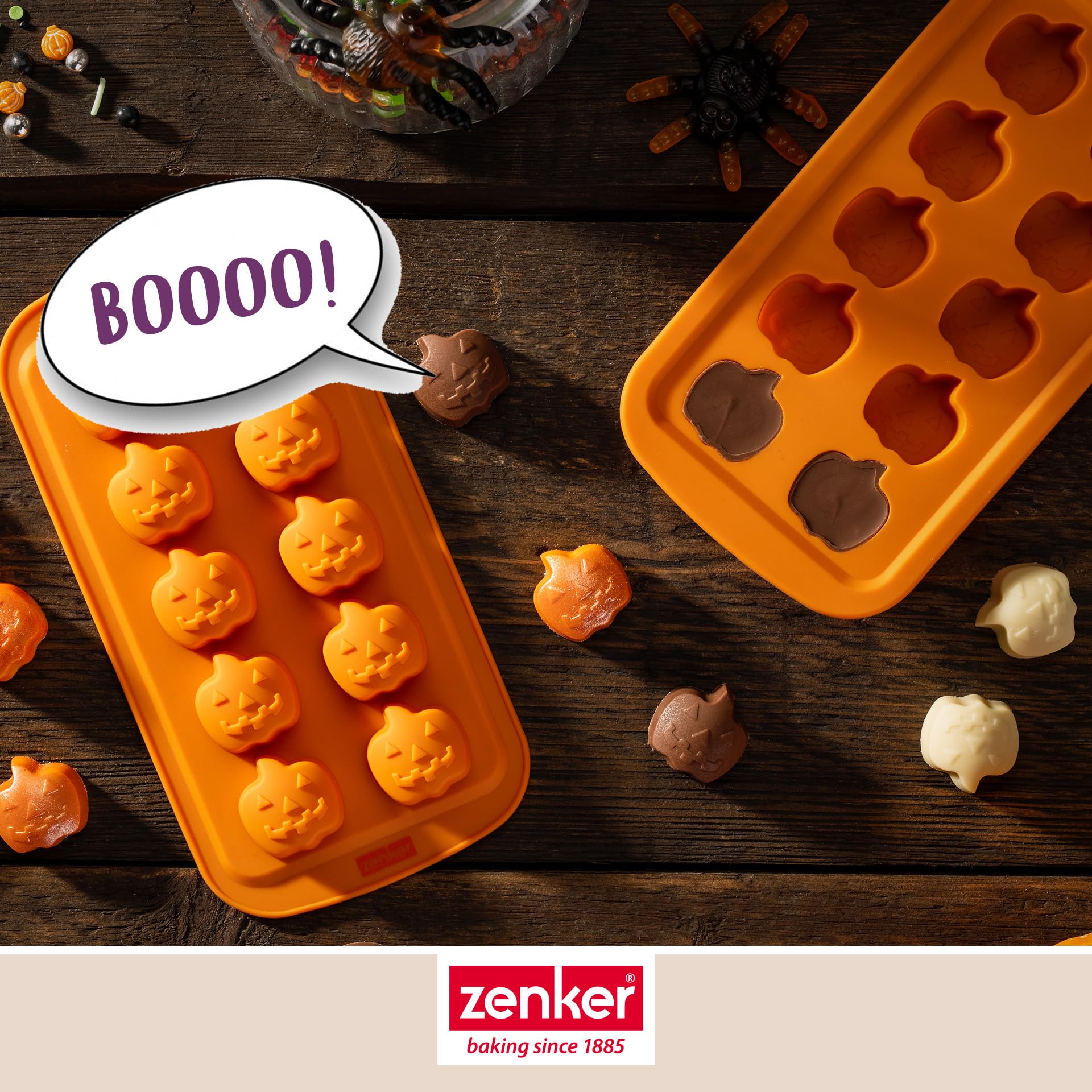 zenker-set-2-stampi-in-silicone-halloween-6-impronte-mini-torte-e-10-impronte-mi image 7