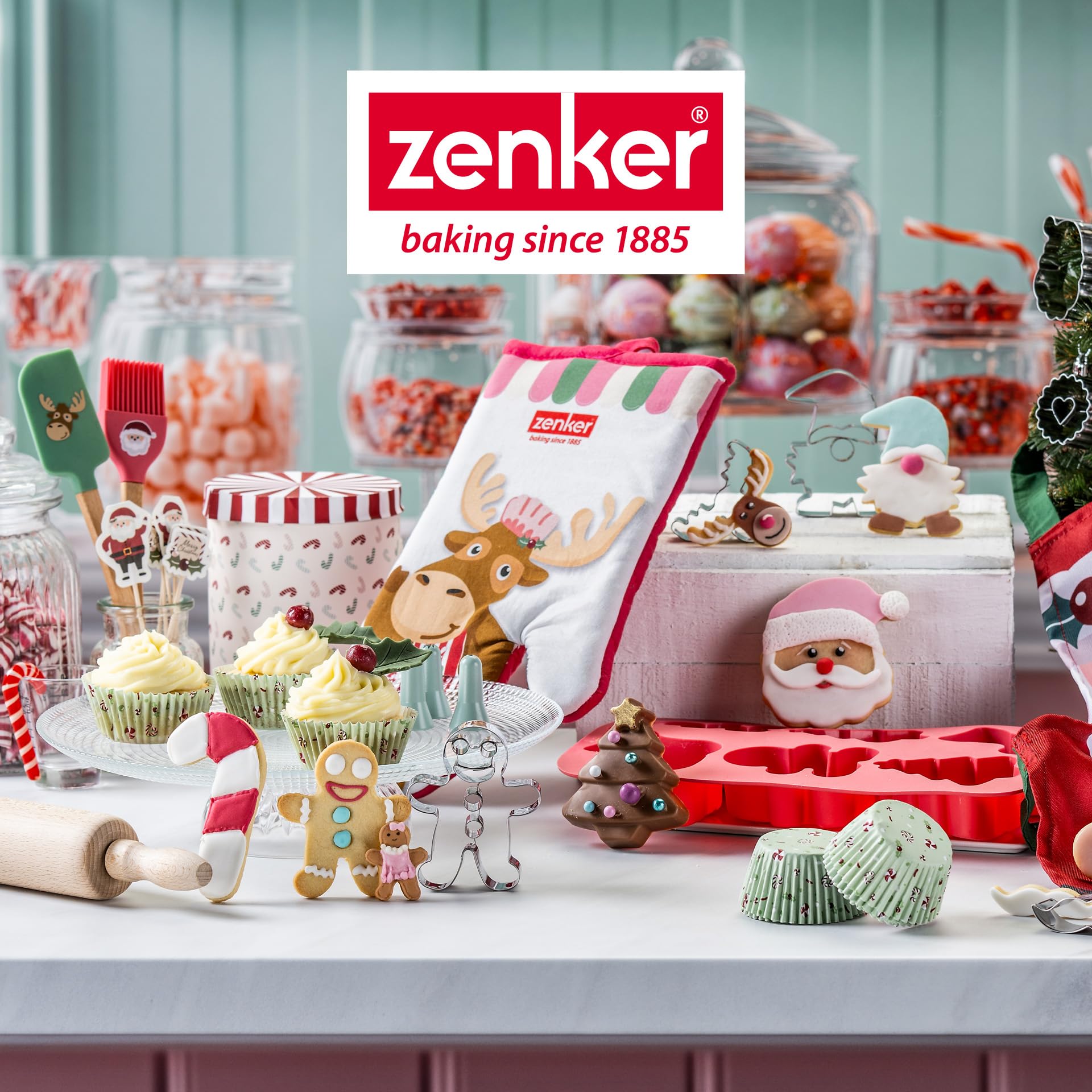 zenker-set-3-formine-omino-di-pan-di-zenzero-in-acciaio-inossidabile-grande-e-mi image 7