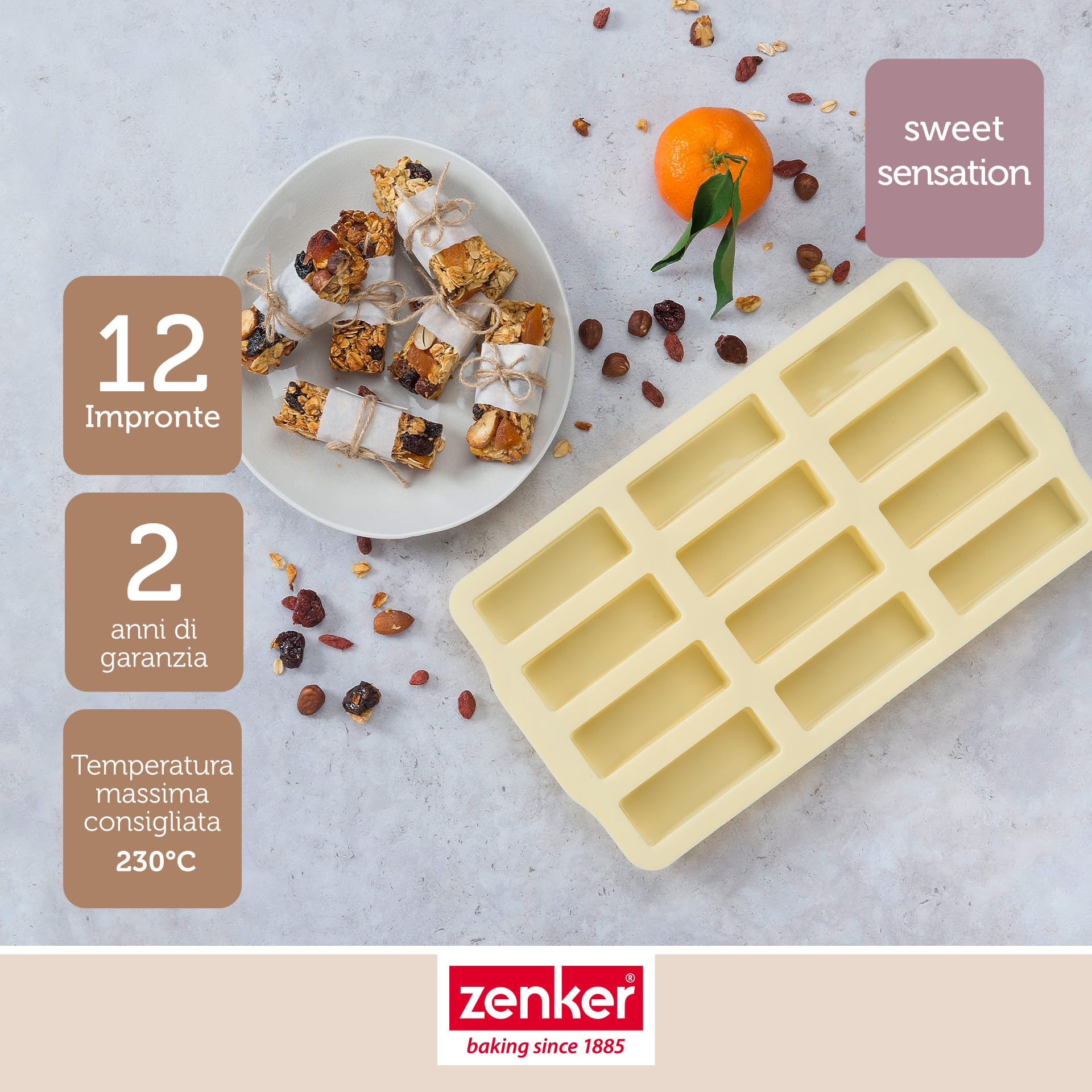 zenker-patis-stampo-silicone-per-12-mini-barrette-e-snack-resistente-da-40-c-a-2 image 3