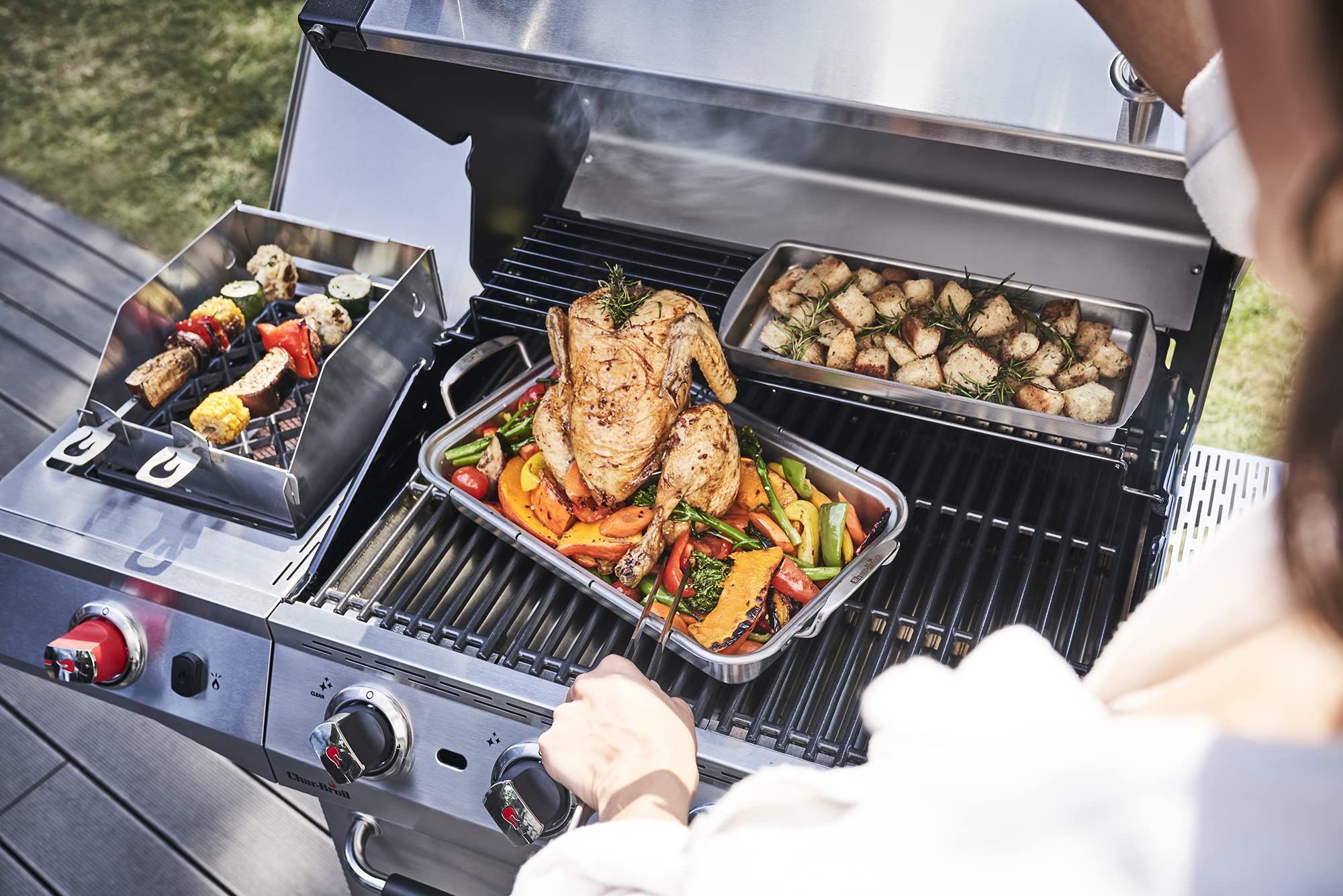 char-broil-advantage-pro-s-4-barbecue-a-gas-con-tru-infrared-bruciatore-sear-e-a image 6
