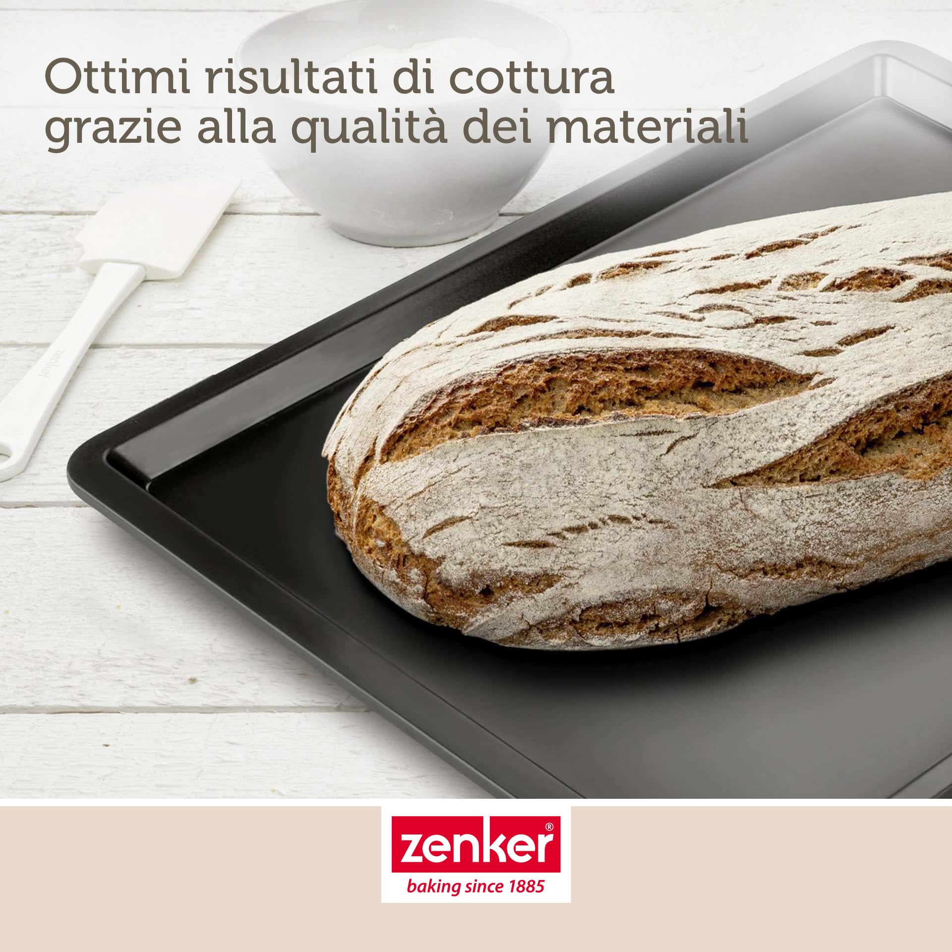 zenker-teglia-da-forno-antiaderente-42-x-32-cm-per-biscotti-pizza-focaccia-e-dol image 6