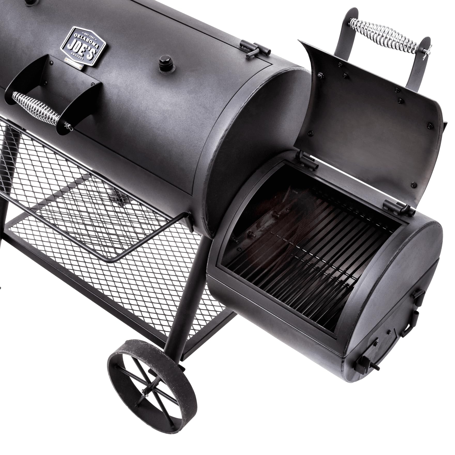 oklahoma-joe-s-highland-smoker-char-broil-140755-affumicatore-a-carbone-in-accia image 3