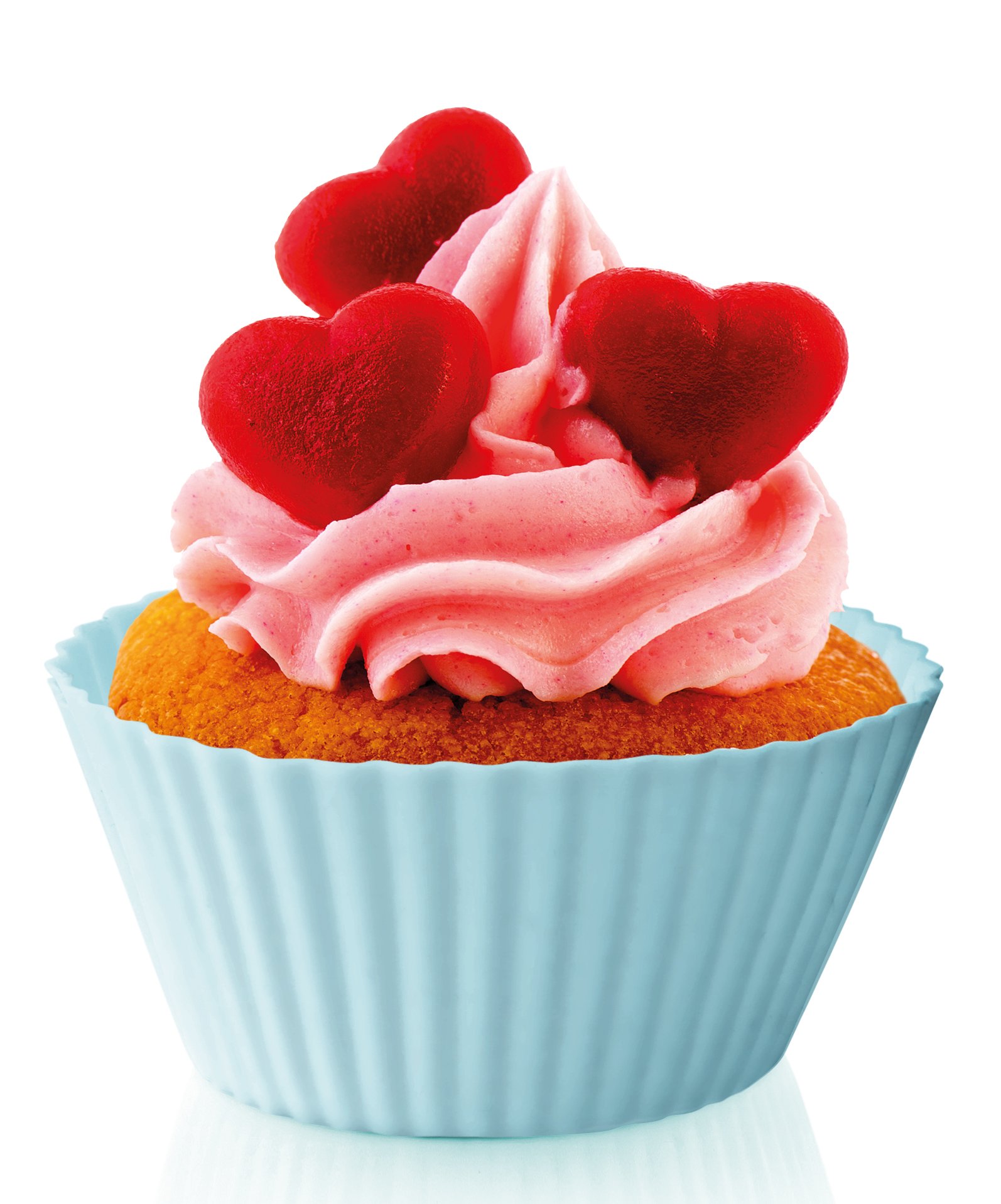 zenker-fackelmann-8-pirottini-in-silicone-multicolore-per-muffin-diametro-5-x-2- image 2