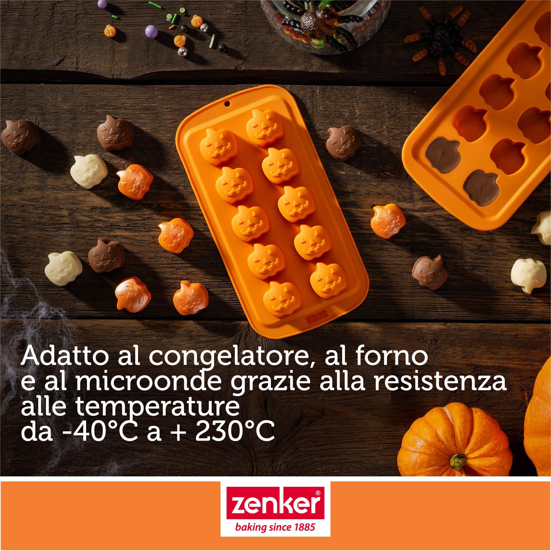 zenker-stampo-in-silicone-per-dolci-halloween-10-impronte-mini-zucca-resistente- image 5
