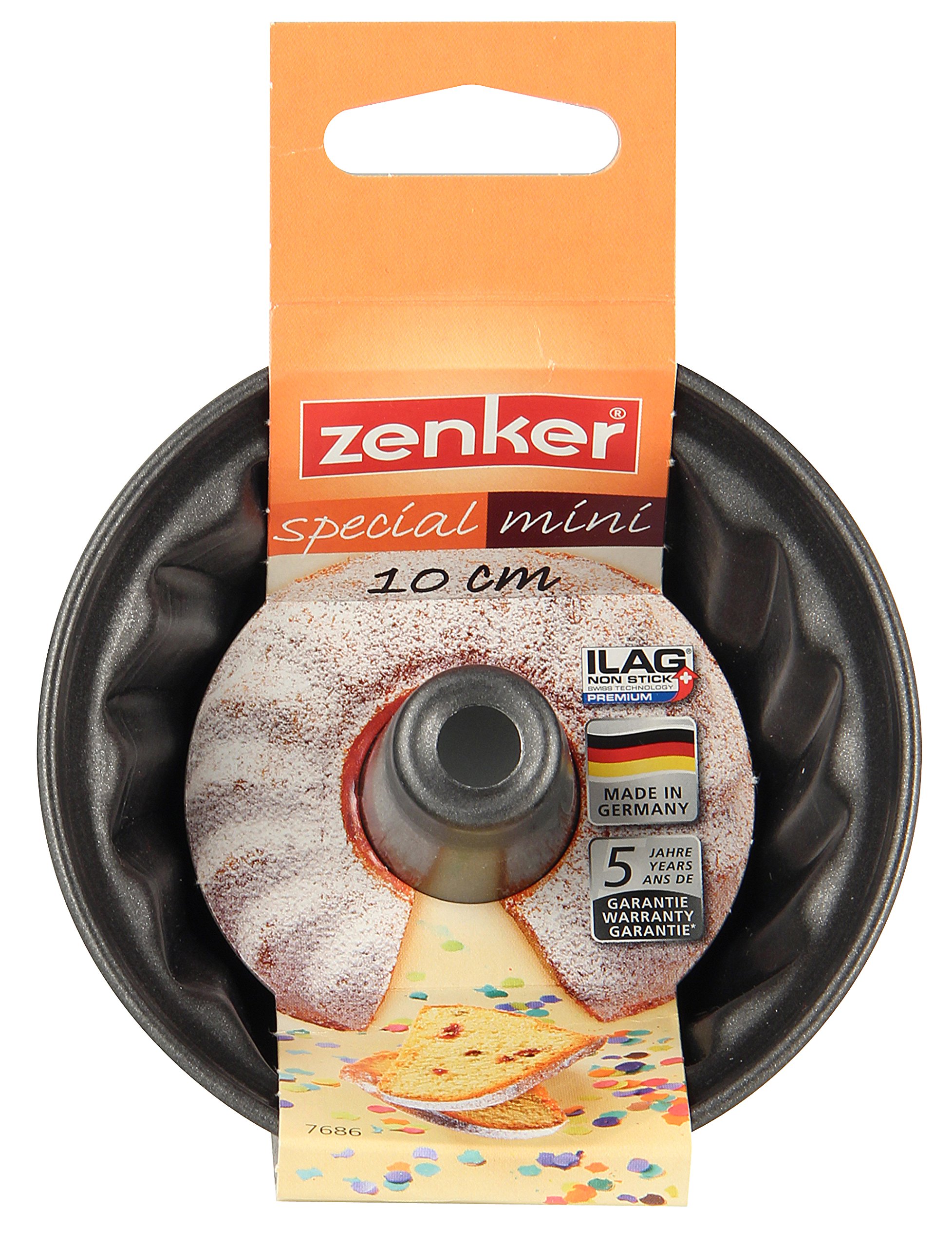 zenker-special-mini-stampo-per-budino-antiaderente-10-cm-nero-made-in-germany image 3