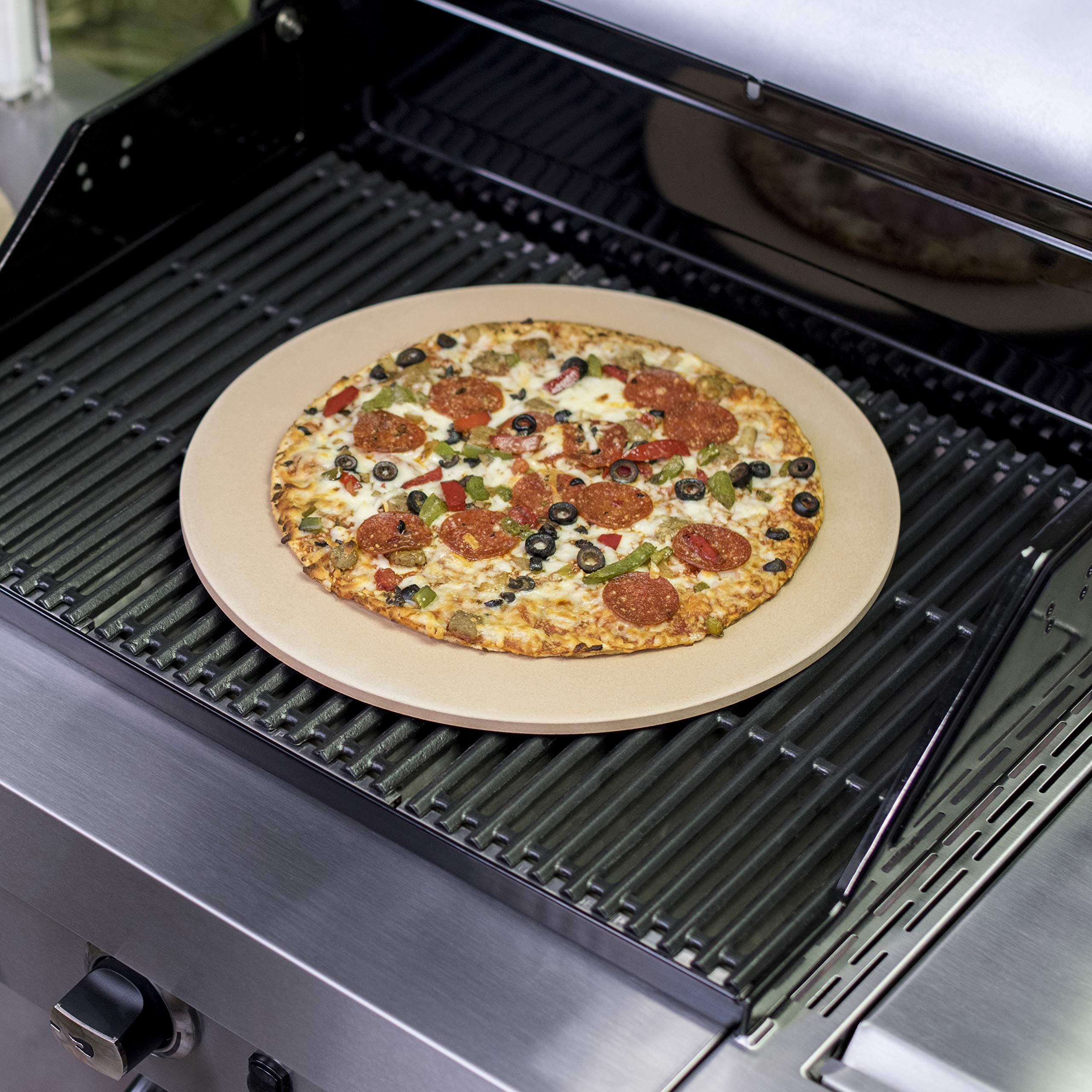 char-broil-140-574-pietra-per-pizza-per-barbecue-38-cm-con-finitura-testurizzata image 4