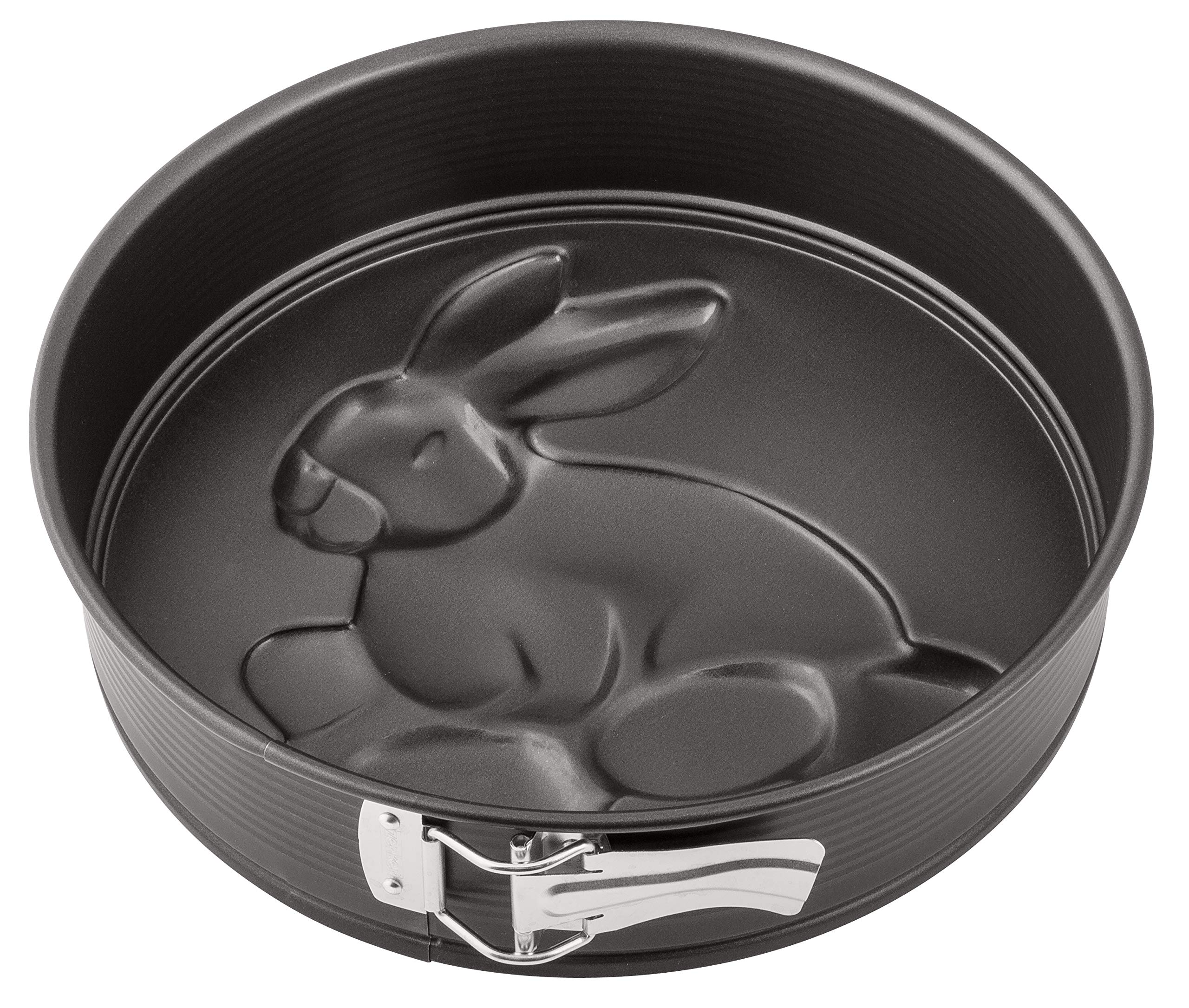 zenker-tortiera-con-fondo-3d-3-in-1-creative-26cm-nero-metallizzato-rivestimento image 2