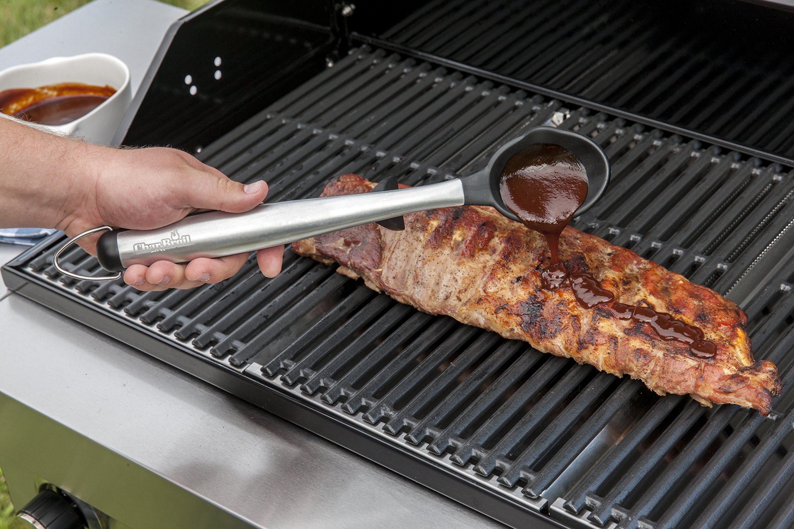 char-broil-140-542-cucchiaio-e-pennello-2-in-1-accessorio-barbecue-in-acciaio-in image 2