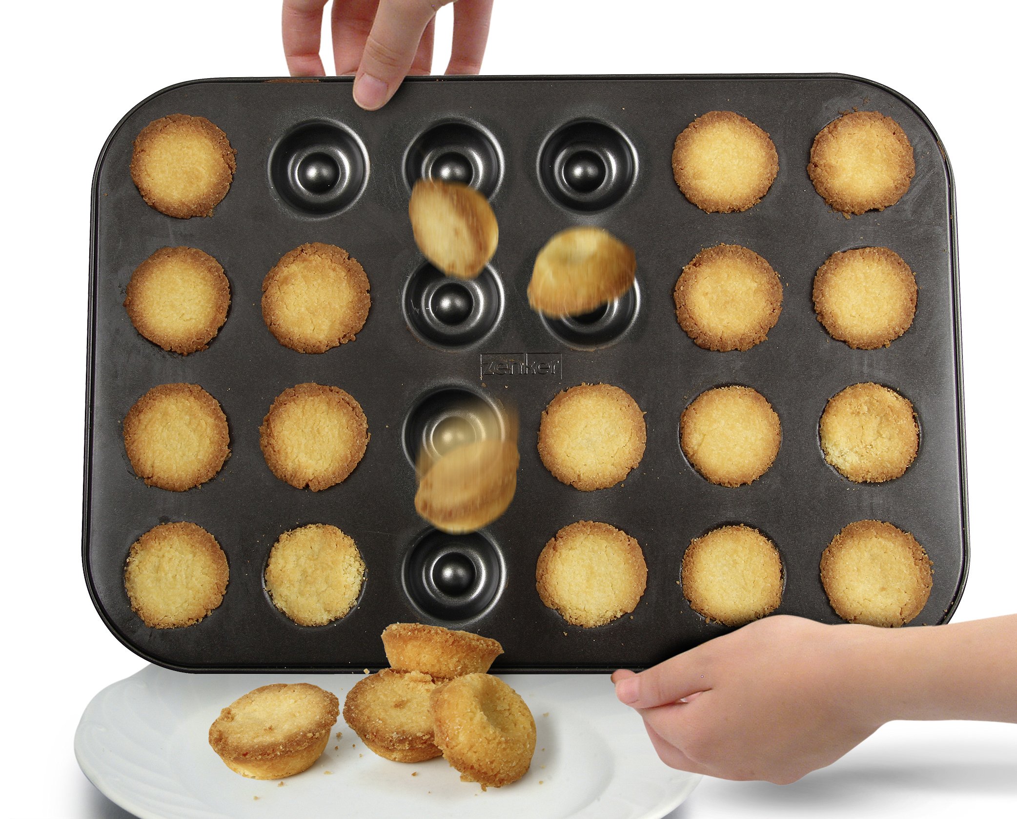 zenker-sparkling-christmas-stampo-per-pasticcini-biscotti-a-24-impronte-4-5-cm-c image 5