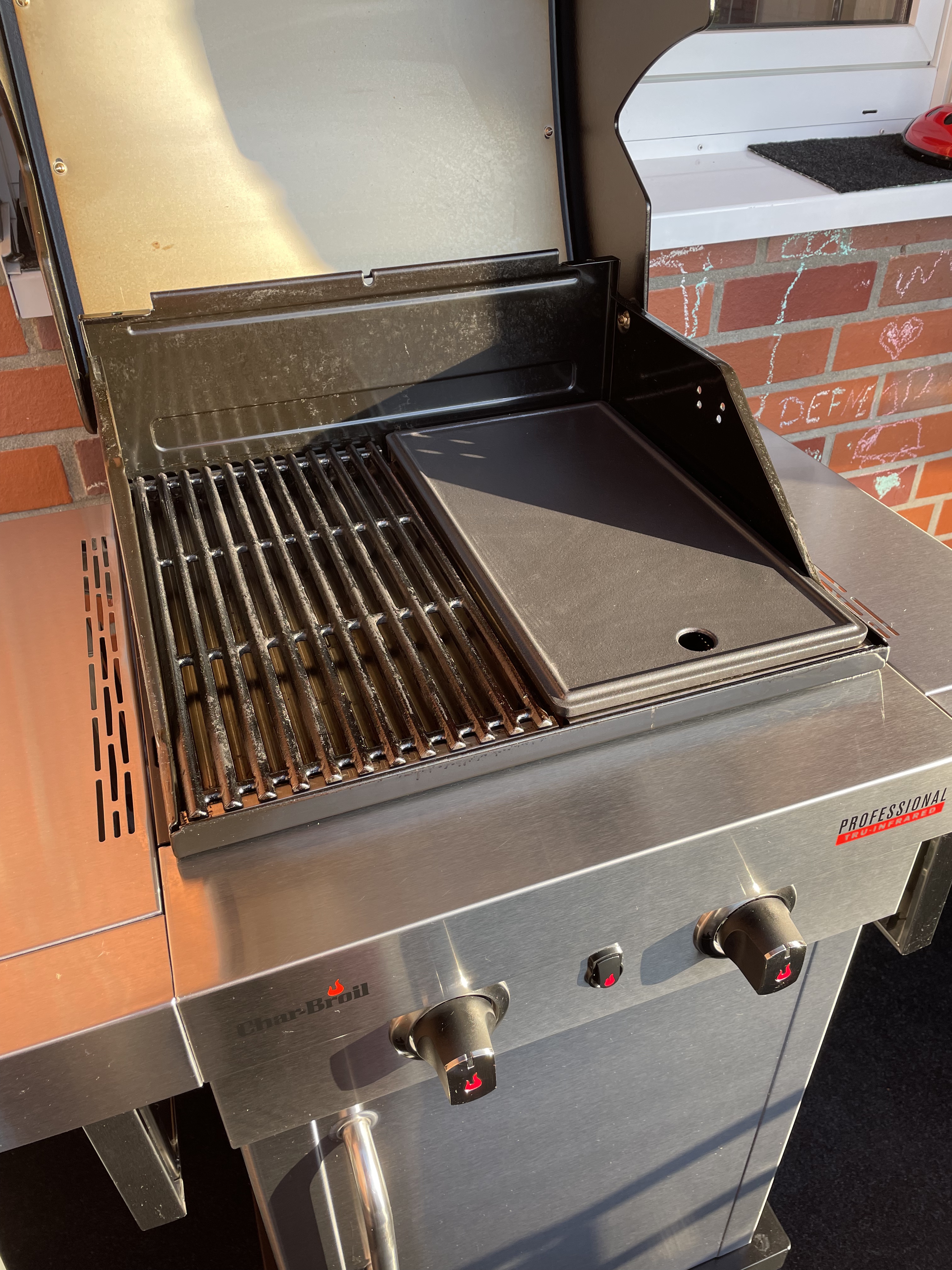 Il grill si trasforma