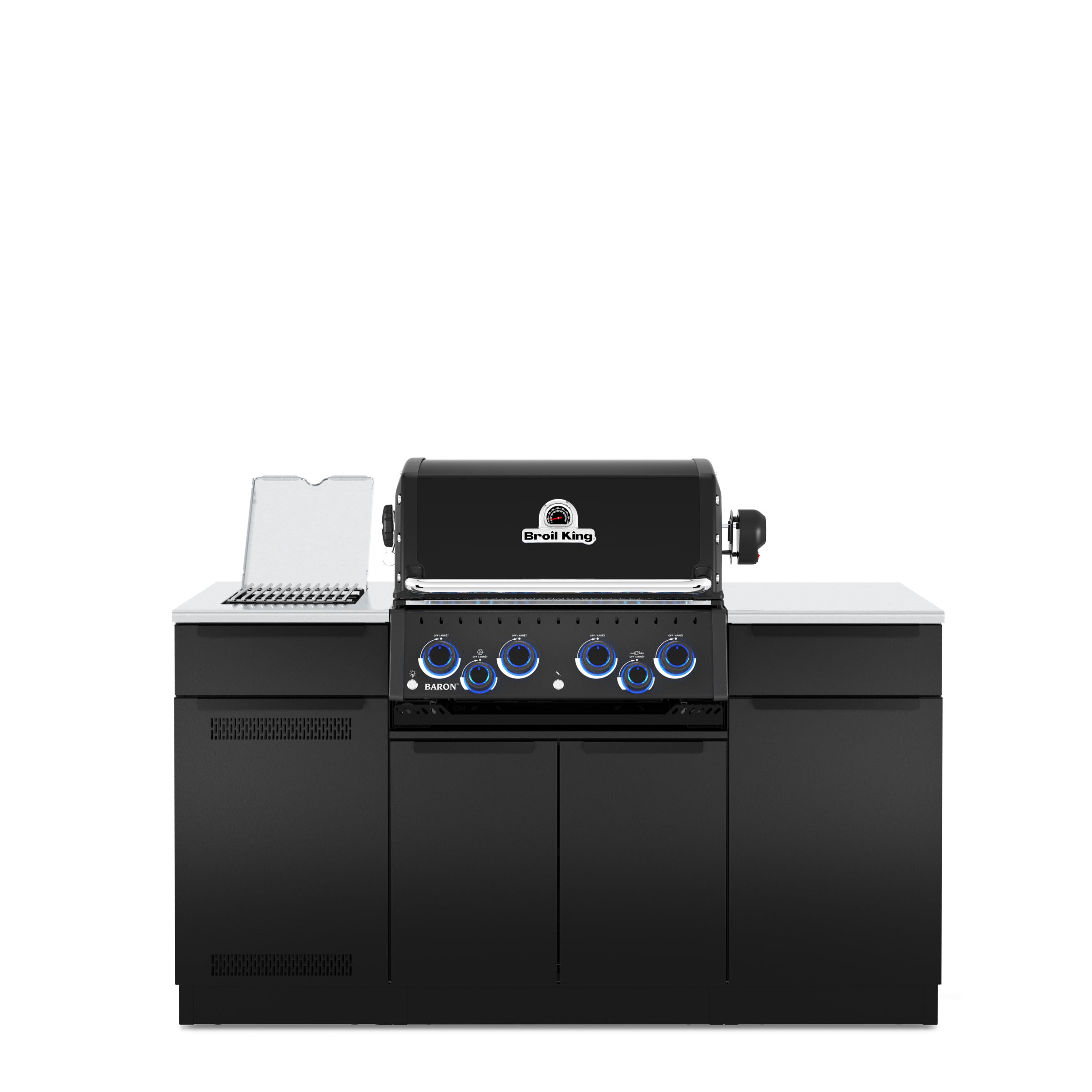 broil-king-baron-490i-pro-ir-shadow-isola-barbecue-da-esterno-smart-con-4-brucia image 1