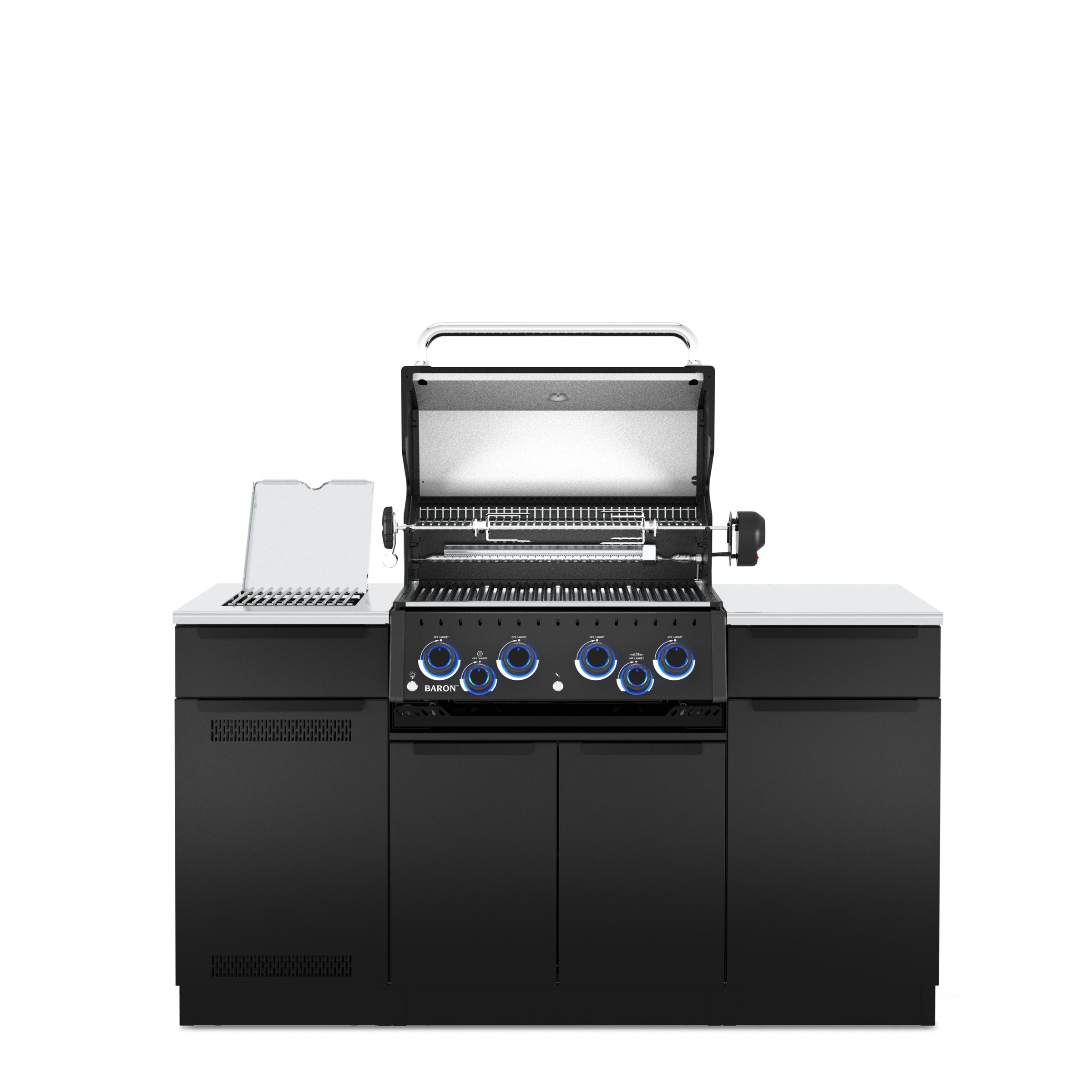 broil-king-baron-490i-pro-ir-shadow-isola-barbecue-da-esterno-smart-con-4-brucia image 2