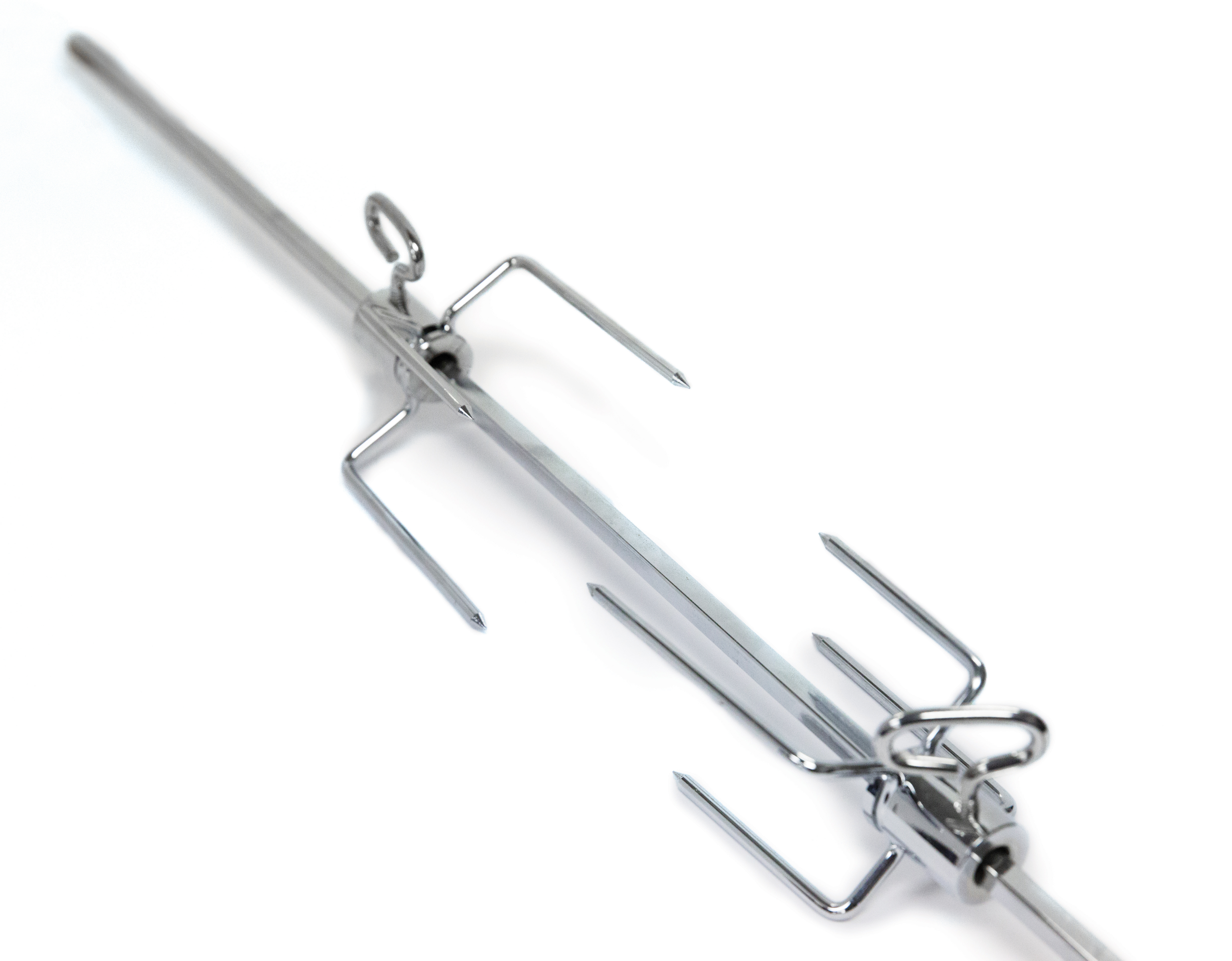 broil-king-rotisserie-forks-forchette-per-girarosto-placcate-nichel-cromo-attacc image 3