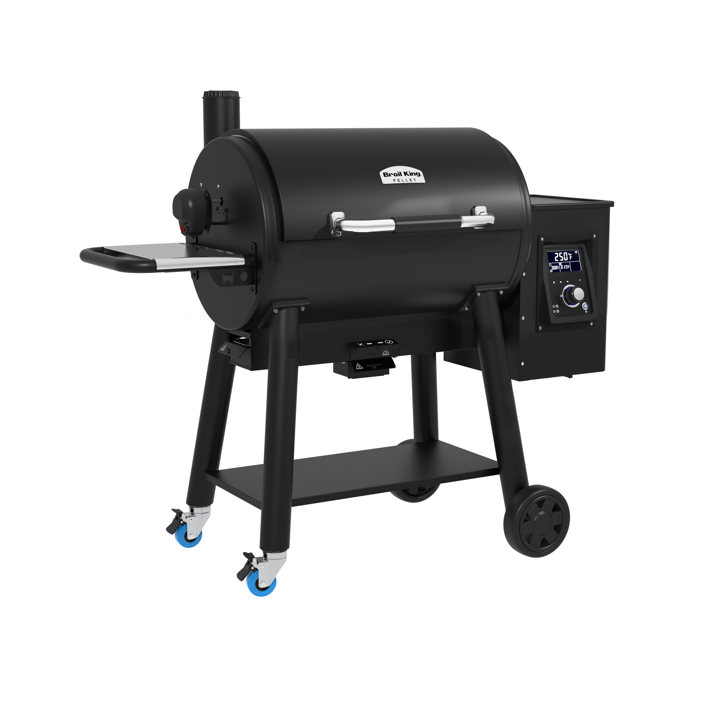 broil-king-pellet-grill-caster-kit-60690-kit-2-ruote-piroettanti-con-freno-e-2-g image 2