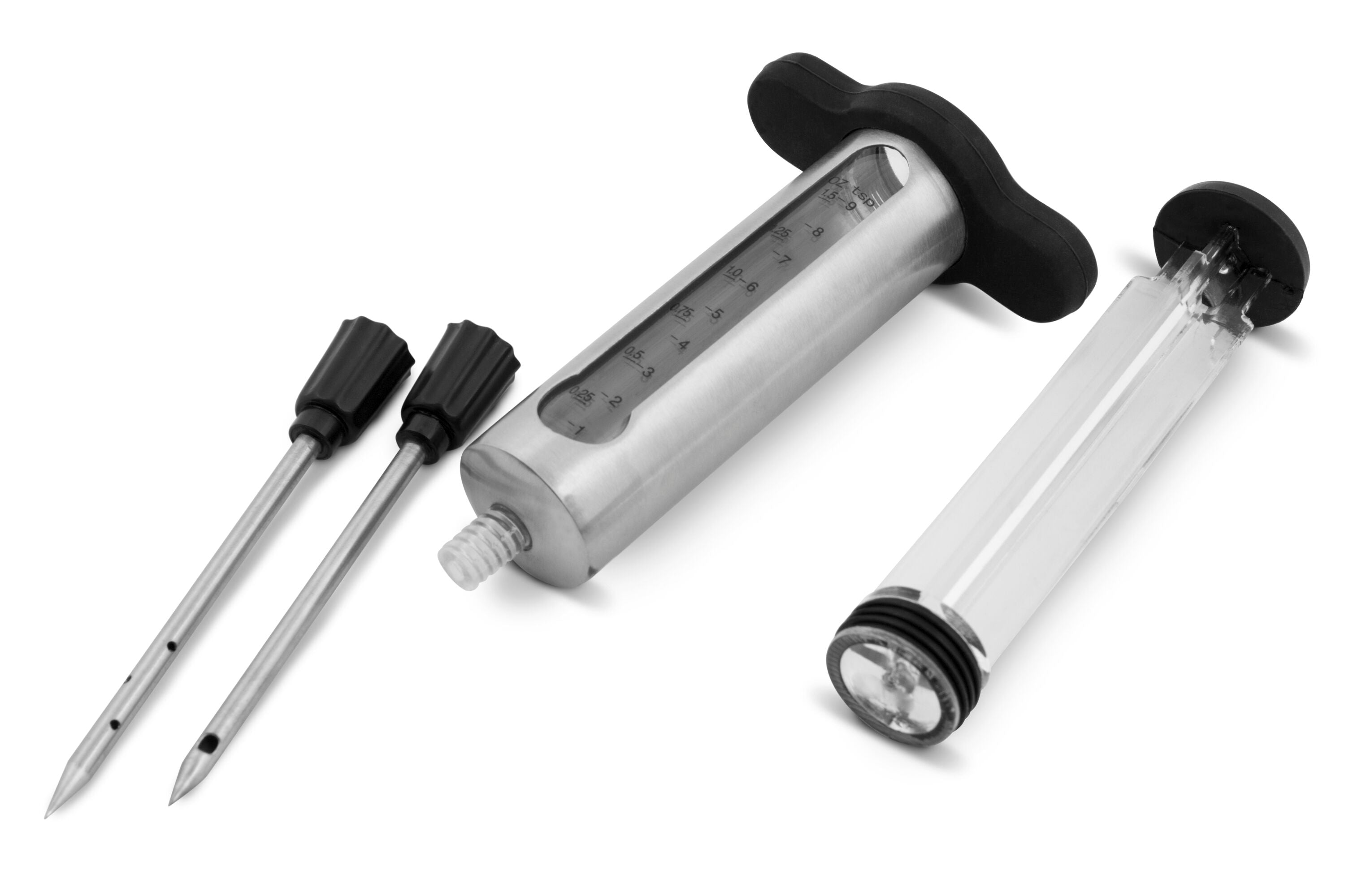 broil-king-marinade-injector-siringa-per-marinare-con-2-aghi-e-finestra-graduata image 2