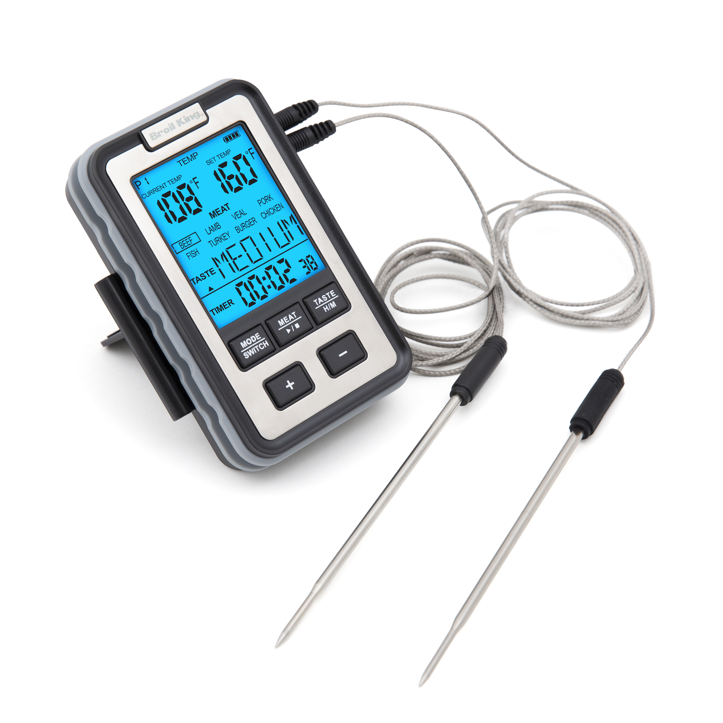 broil-king-side-table-thermometer-termometro-digitale-a-2-sonde-con-timer-e-sogl image 2