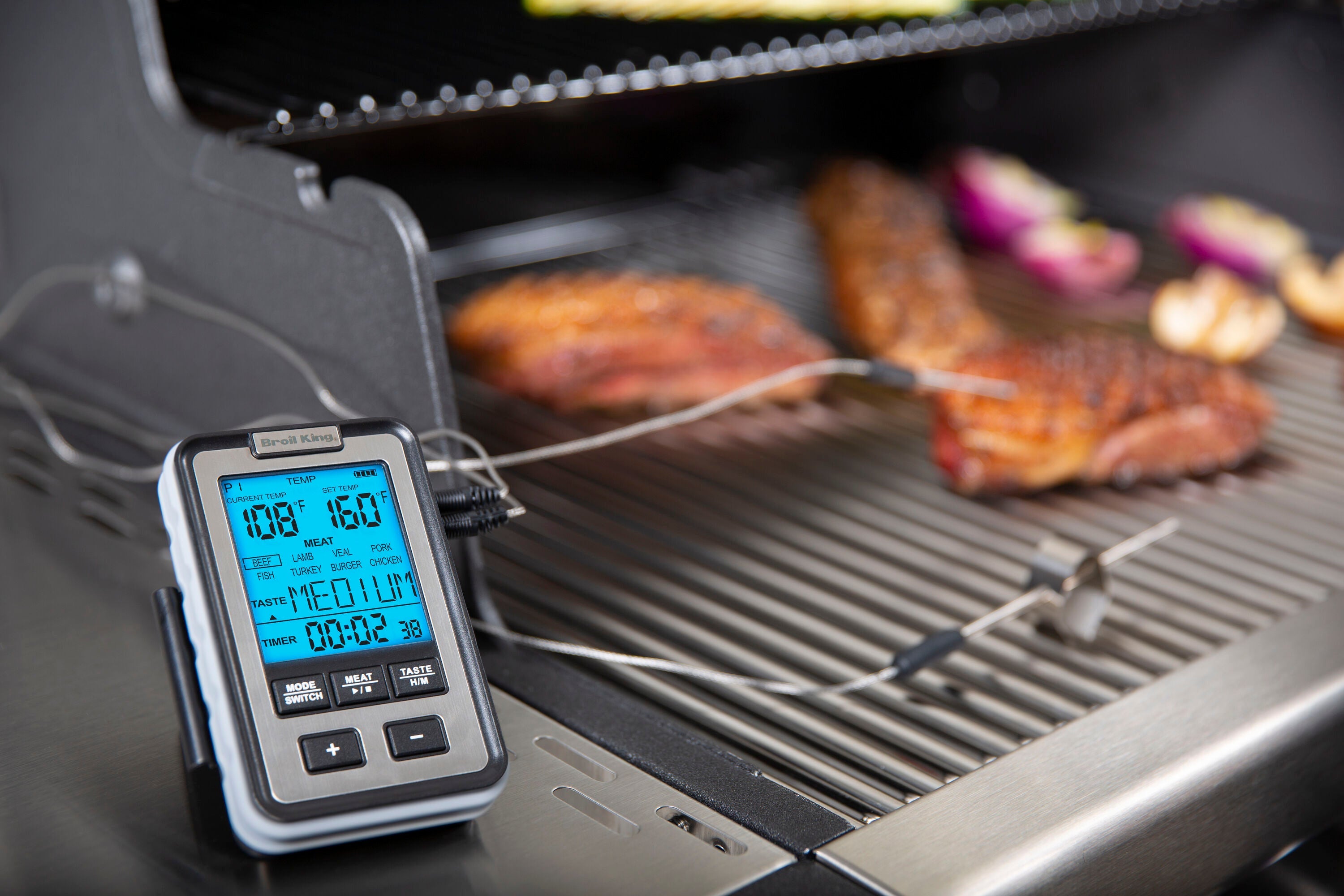 broil-king-side-table-thermometer-termometro-digitale-a-2-sonde-con-timer-e-sogl image 3
