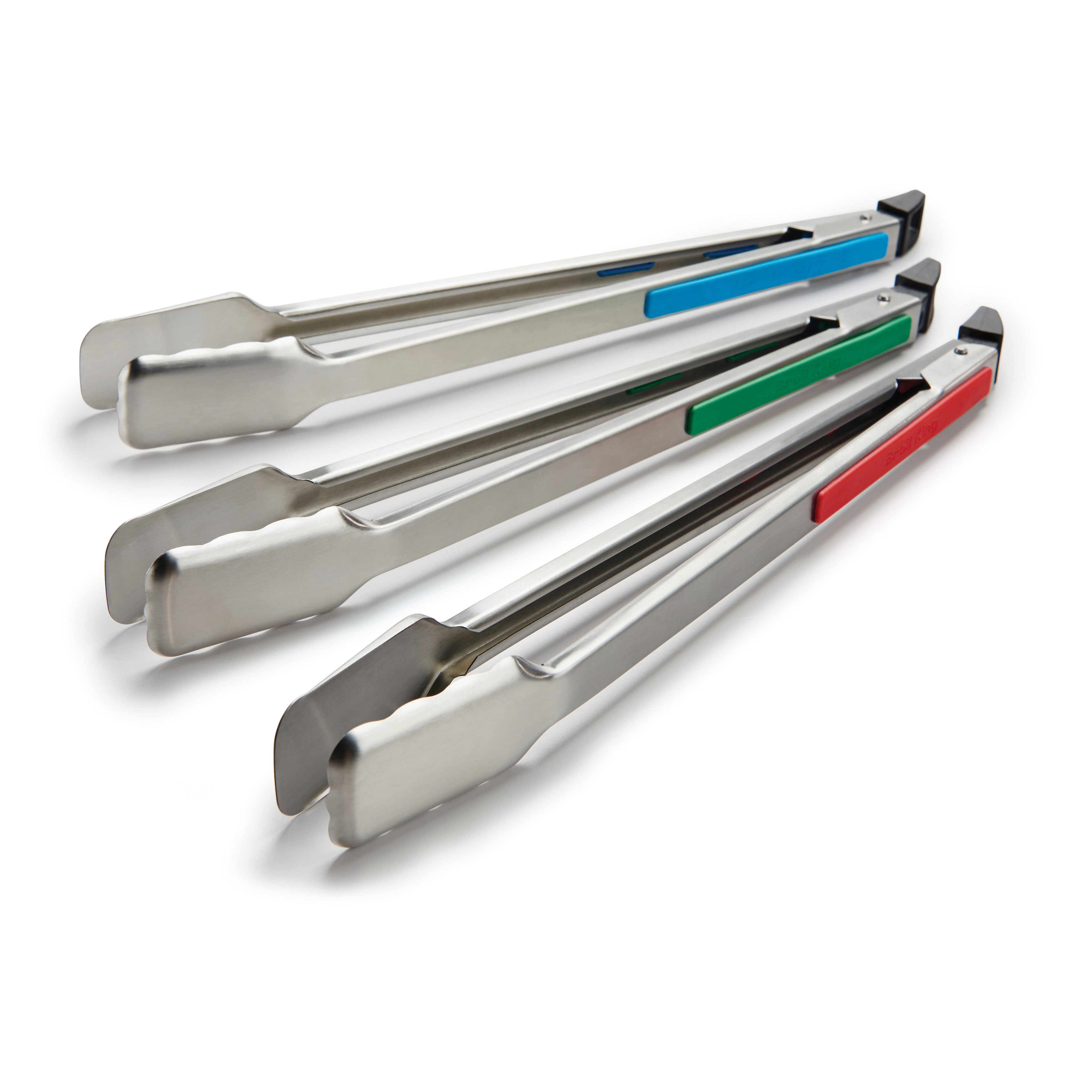 broil-king-3-pack-grilling-tongs-set-3-pinze-barbecue-41-cm-a-colori-per-evitare image 1