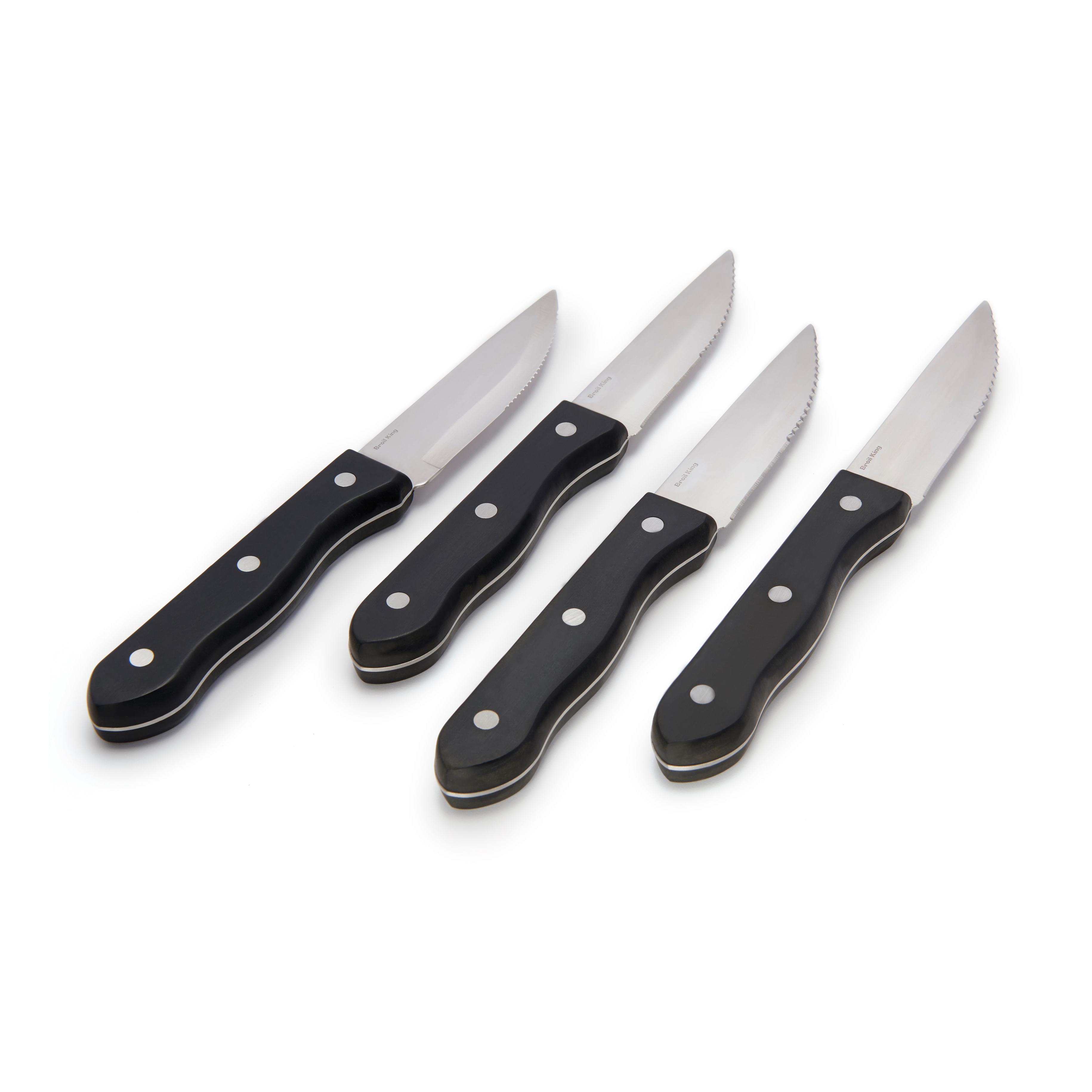 broil-king-steak-knives-set-di-4-coltelli-per-bistecca-in-acciaio-inox-con-manic image 1