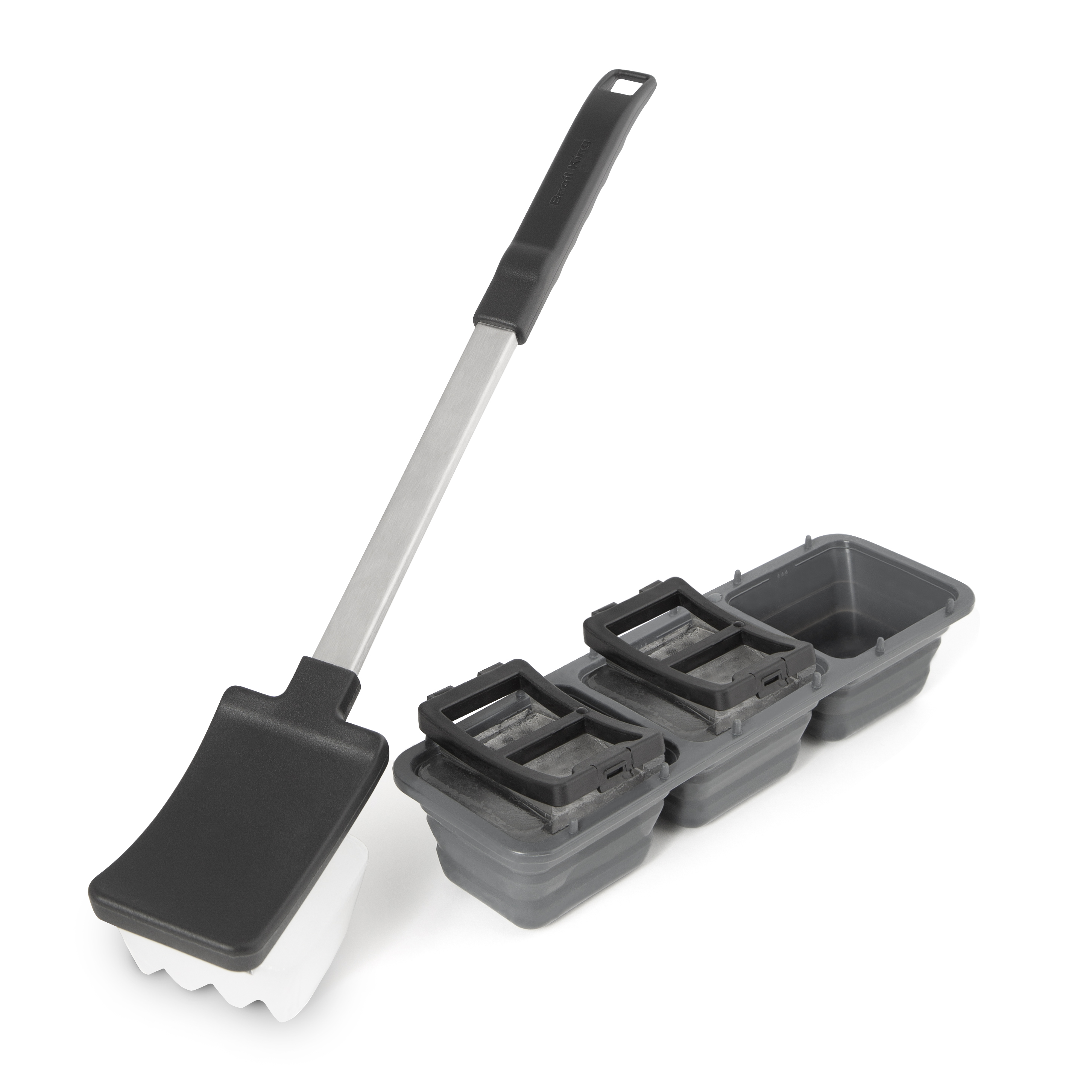 broil-king-ice-grill-brush-spazzola-pulisci-griglia-al-ghiaccio-brevettata-senza image 1