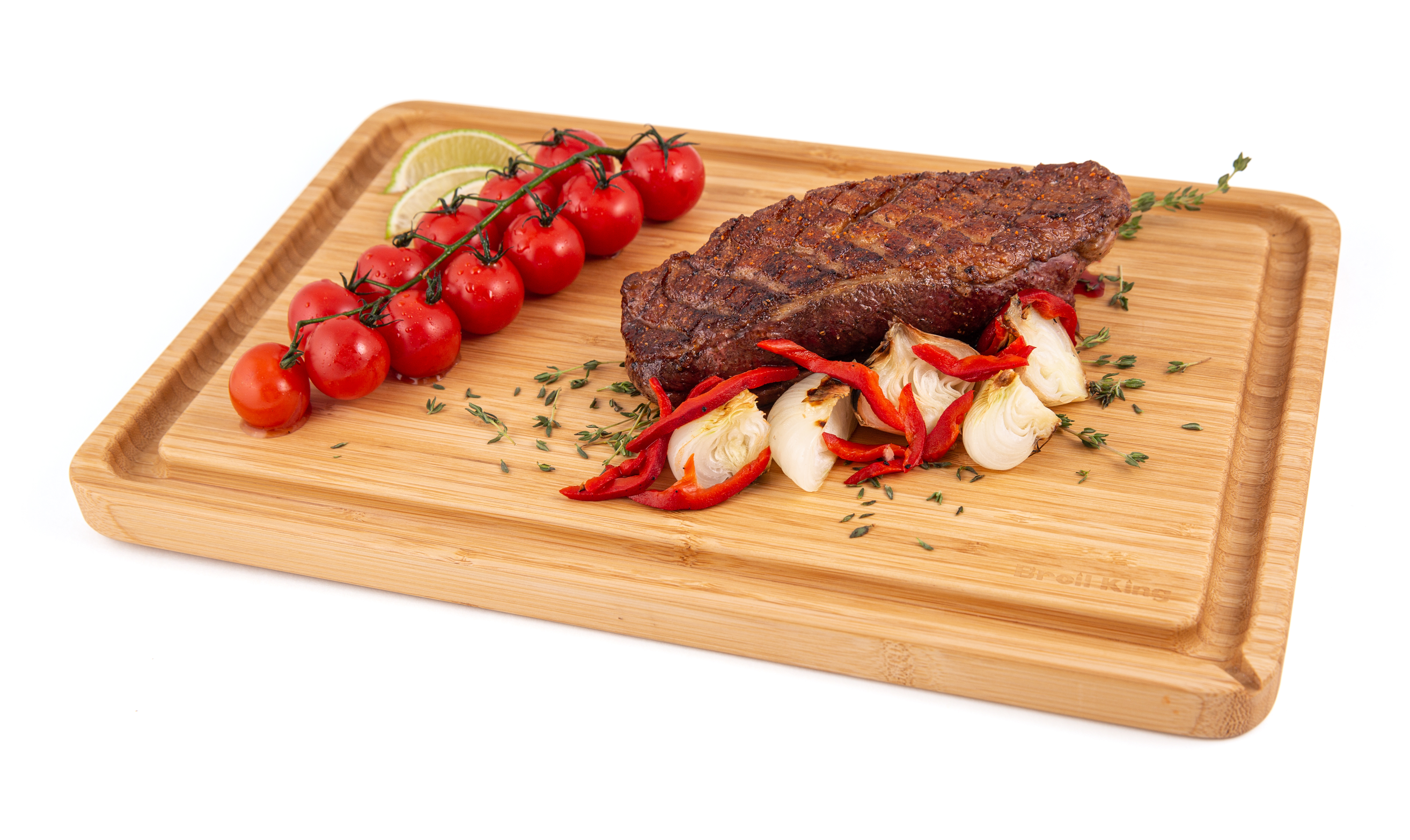 broil-king-baron-bamboo-cutting-and-serving-board-tagliere-in-bamb-a-doppia-facc image 3