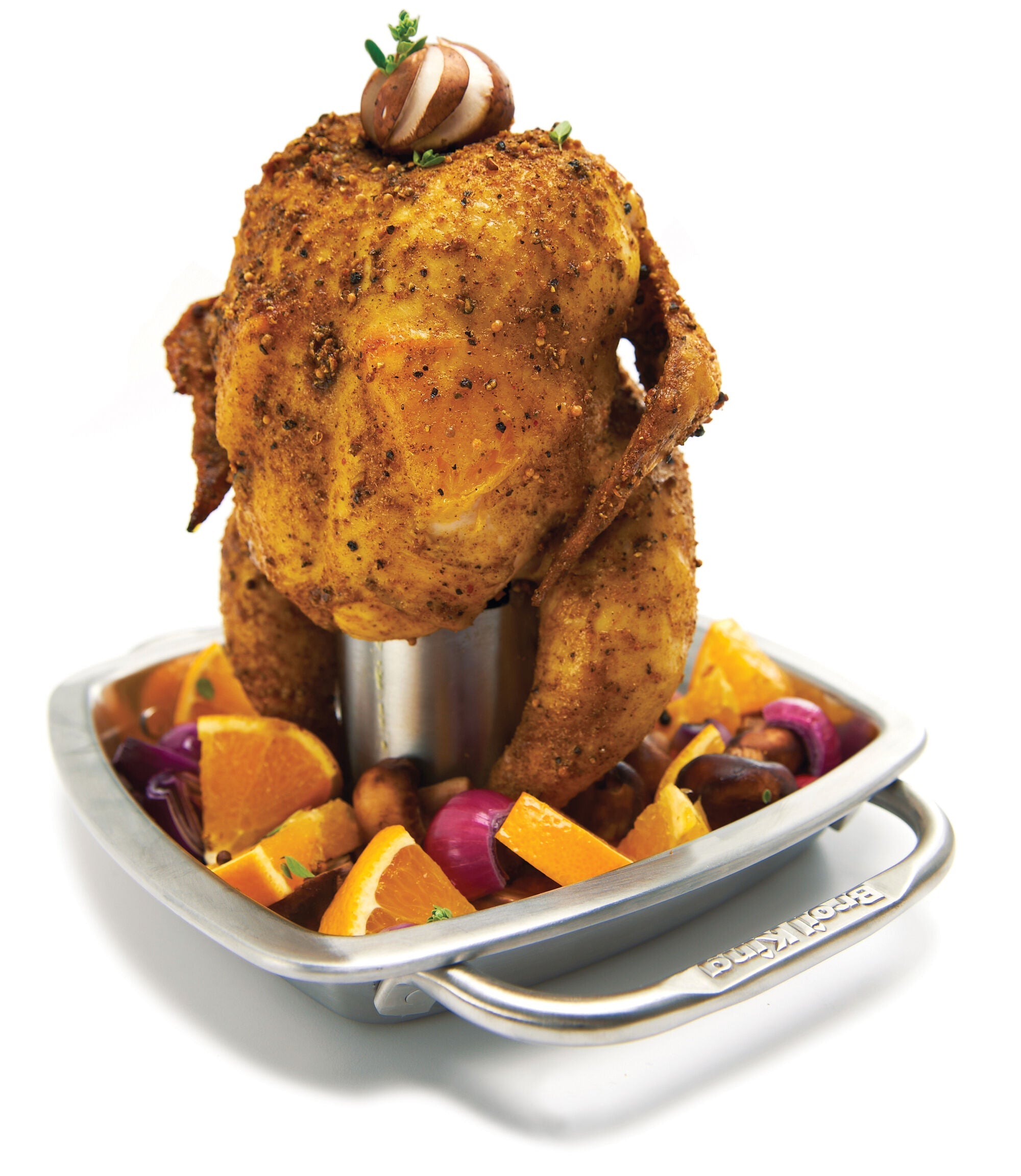 broil-king-chicken-roaster-with-pan-attrezzo-per-pollo-alla-birra-100-acciaio-in image 3