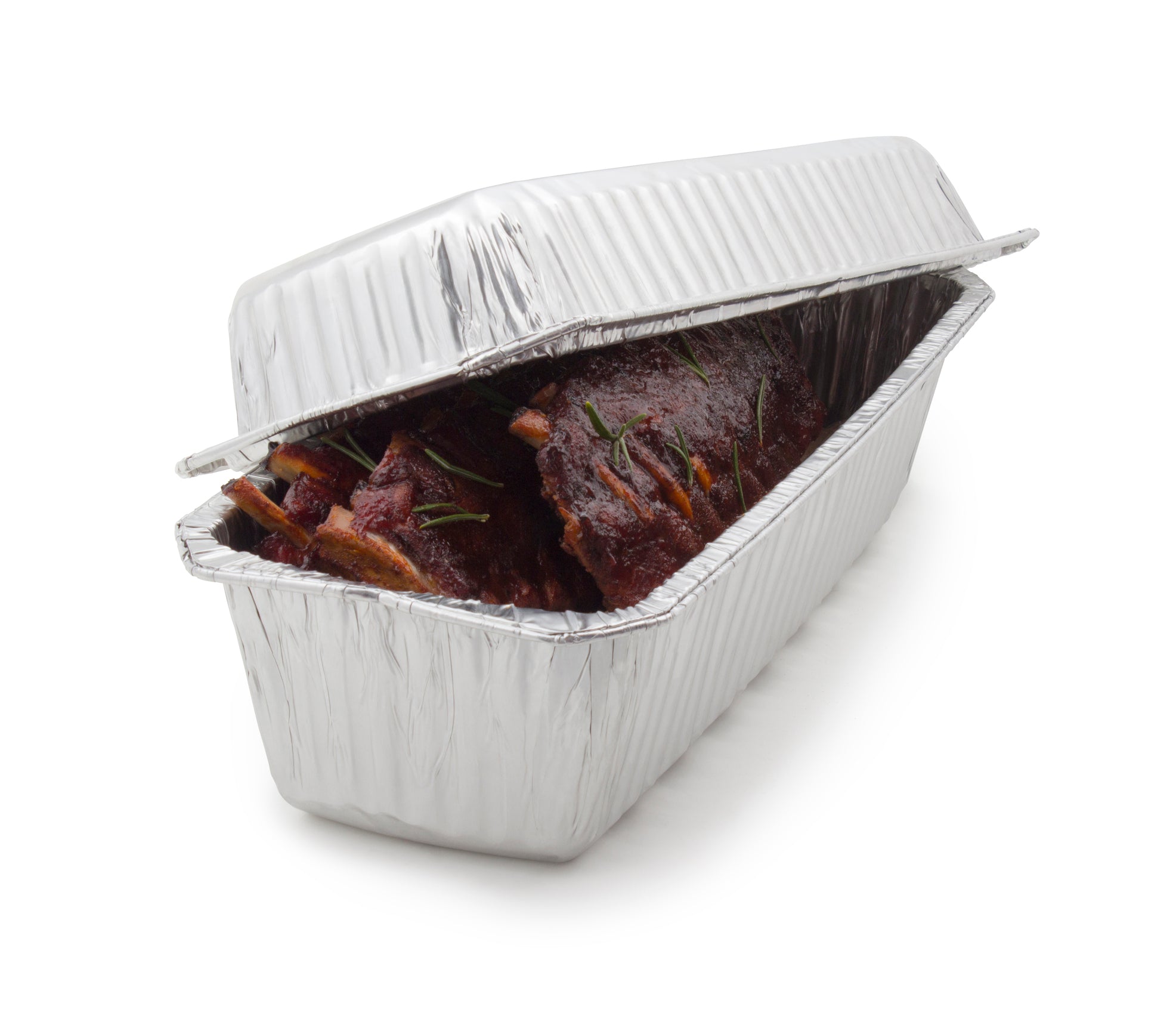 broil-king-foil-rib-roaster-teglie-in-alluminio-per-costine-confezione-da-2 image 2