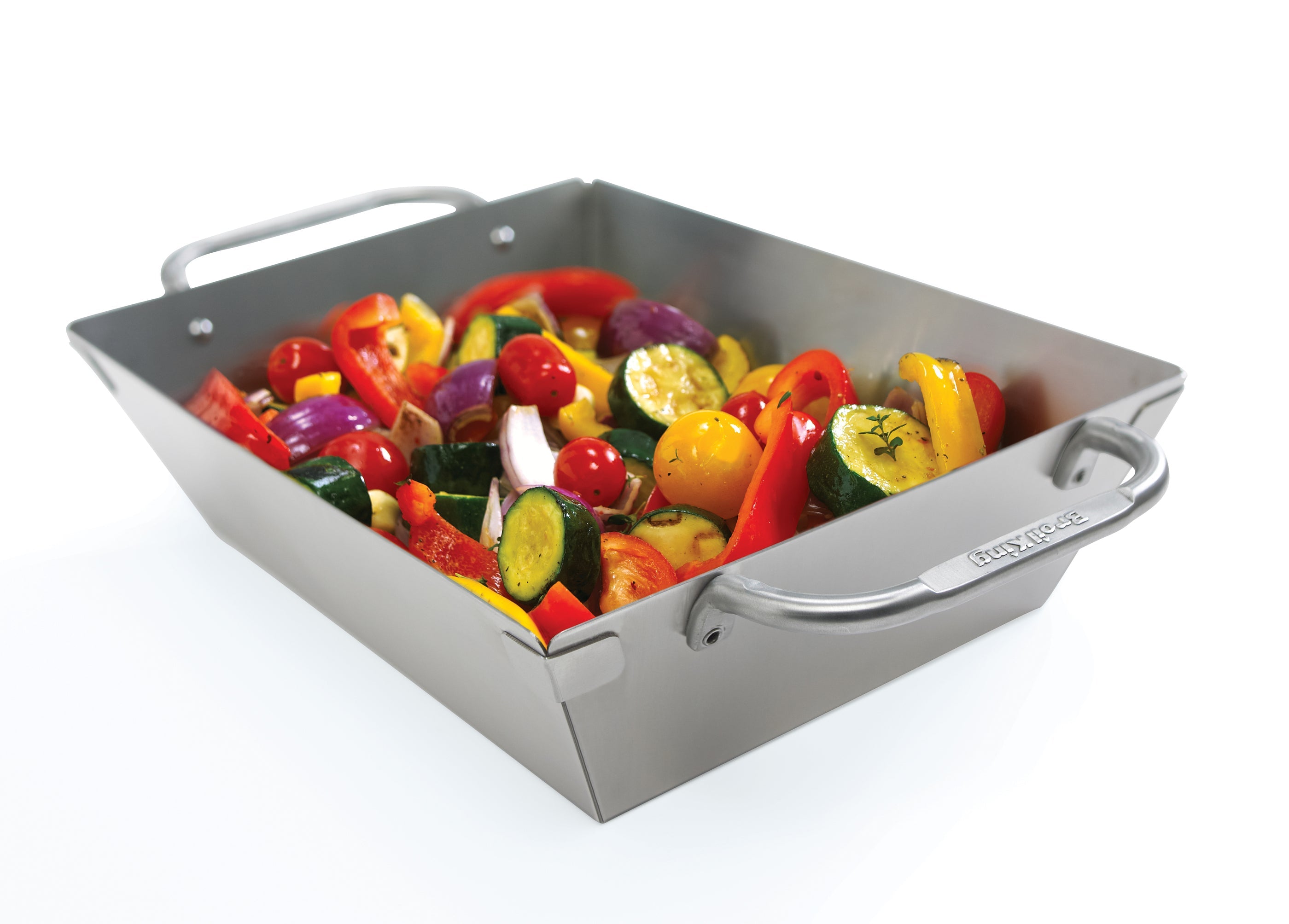 broil-king-69818-wok-per-barbecue-a-cuova-profonda-in-acciaio-inox-1-2-mm-33-x-2 image 2